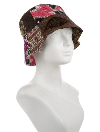 Dries Van Noten Pattern Print Bucket Hat