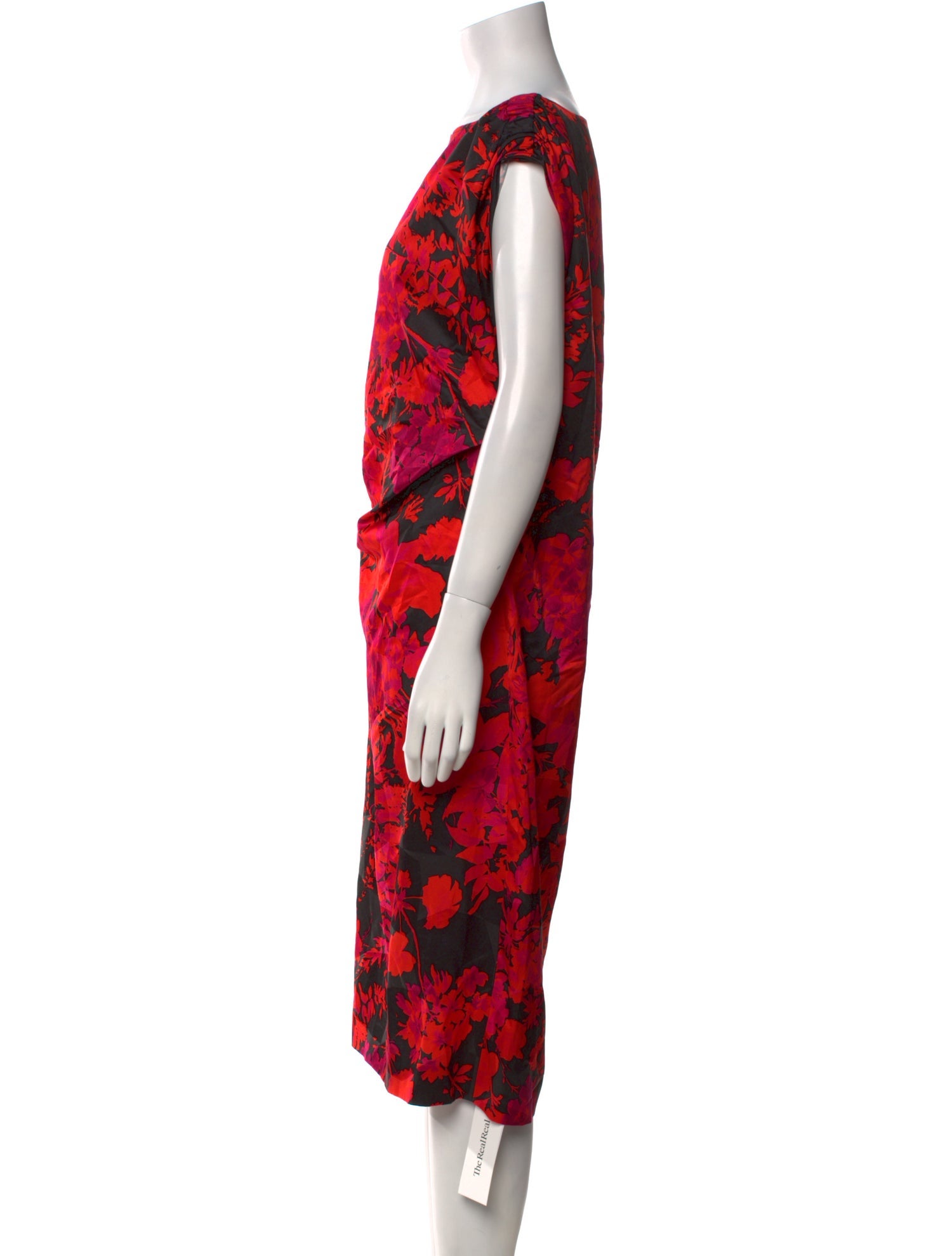 Dries Van Noten Printed Midi Length Dress