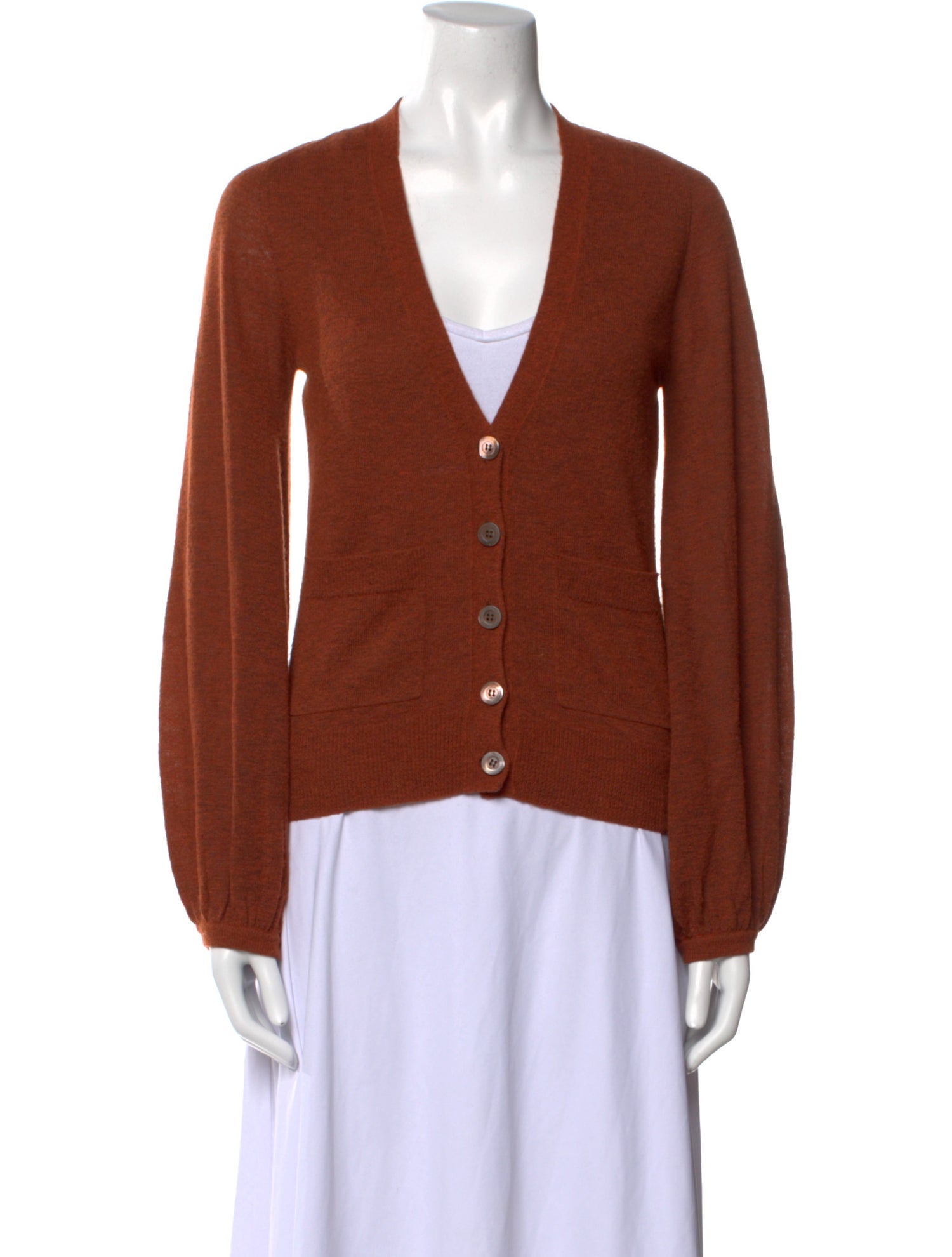 Dries Van Noten Wool V-Neck Sweater