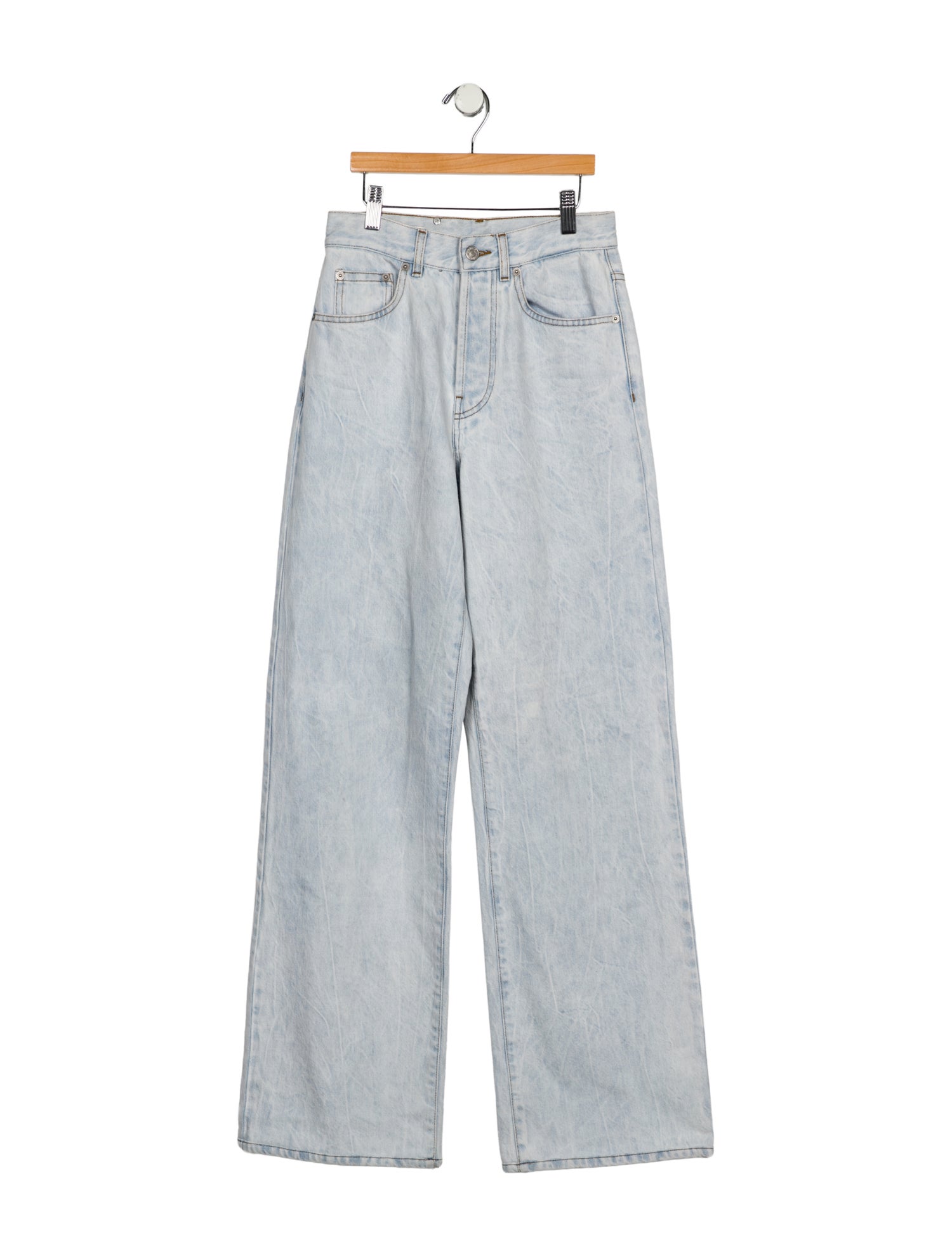 Dries Van Noten High-Rise Wide Leg Jeans