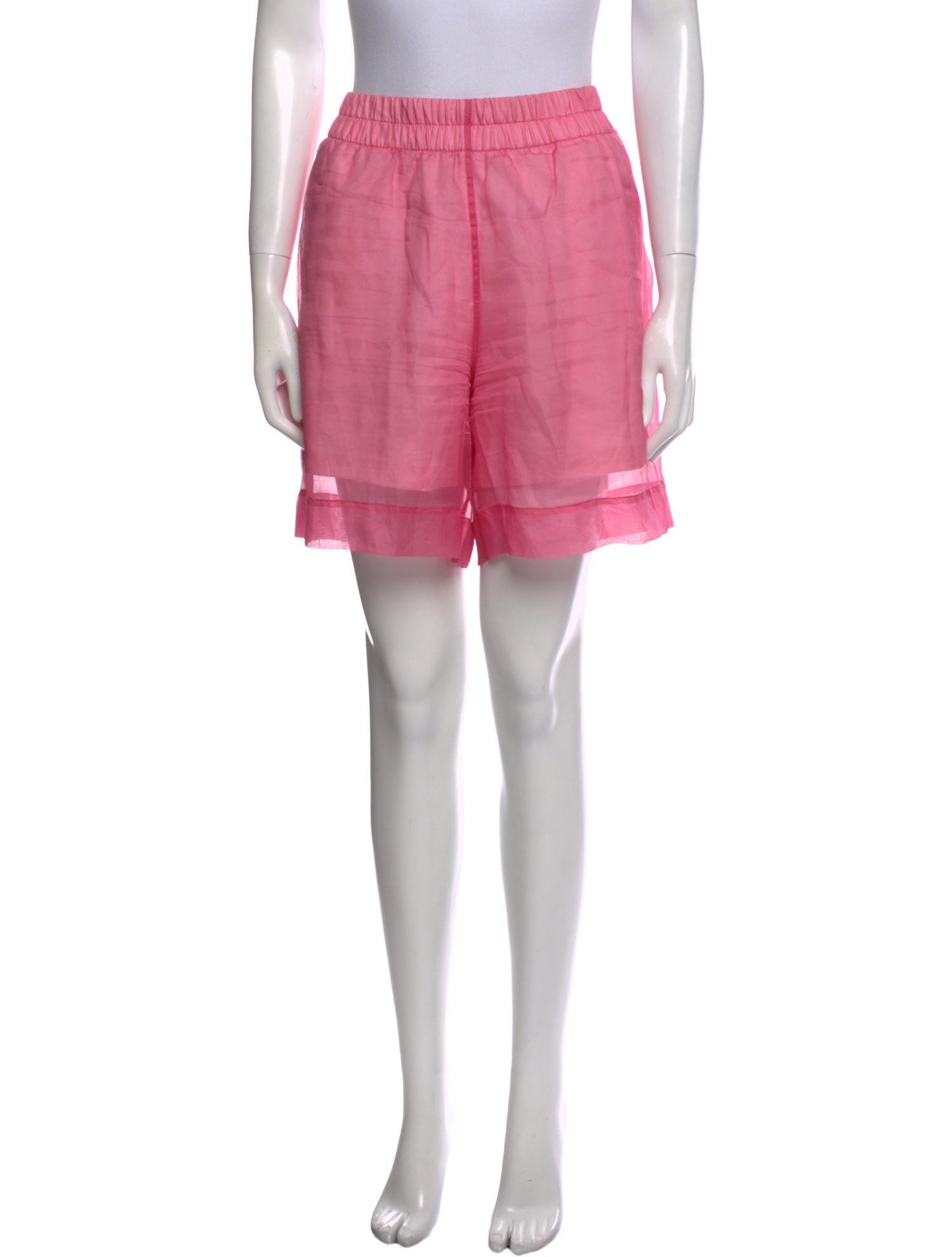 Dries Van Noten Silk Mini Shorts