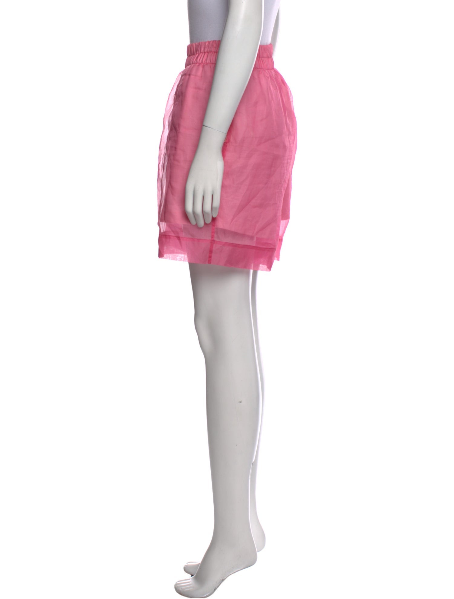 Dries Van Noten Silk Mini Shorts