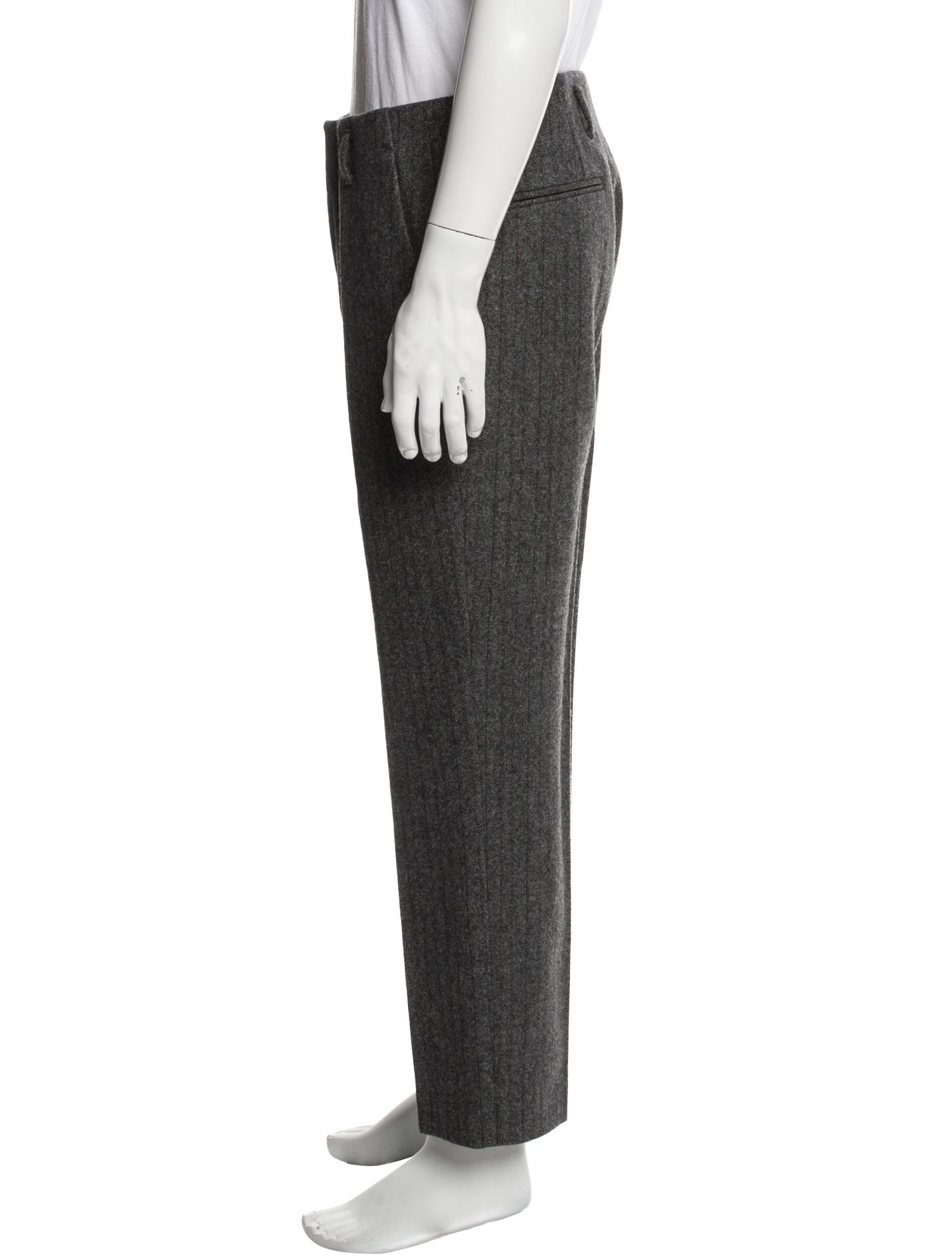 Dries Van Noten Wool Dress Pants