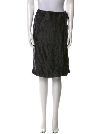 Dries Van Noten Linen Knee-Length Skirt