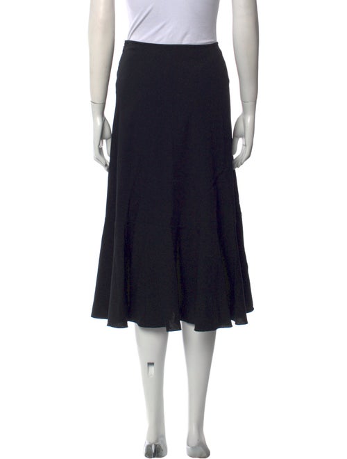 Dries Van Noten Wool Midi Length Skirt