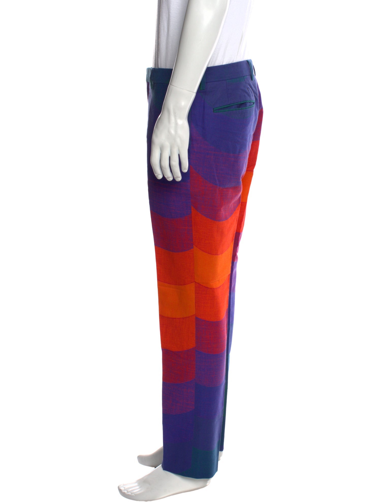 Dries Van Noten Tie-Dye Print Pants