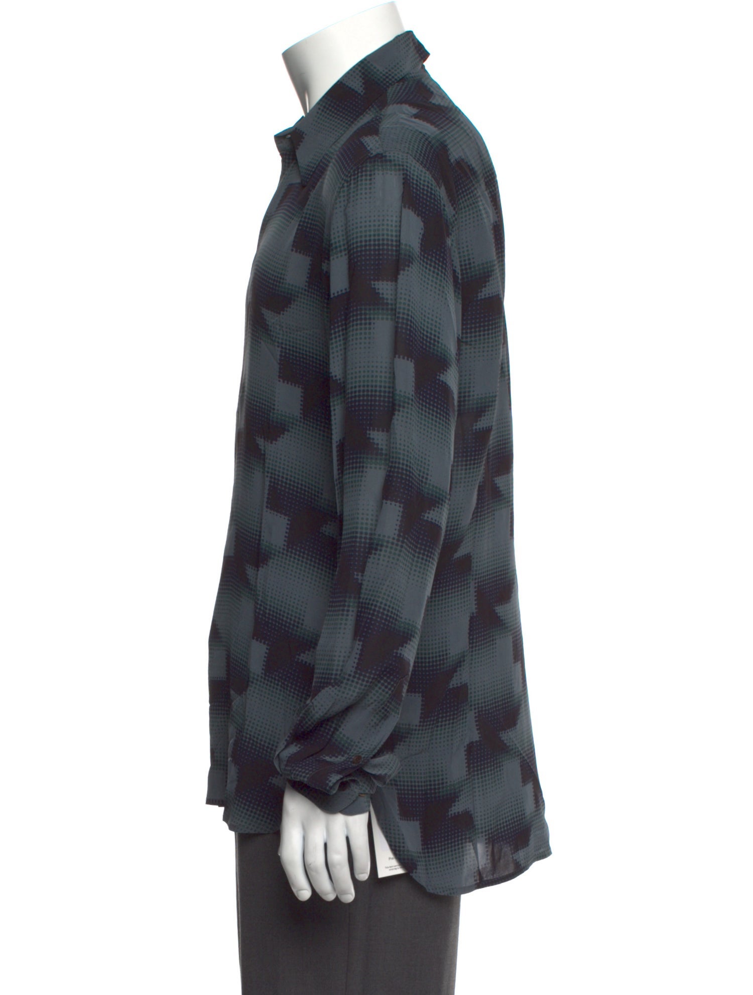 Dries Van Noten Printed Long Sleeve Shirt