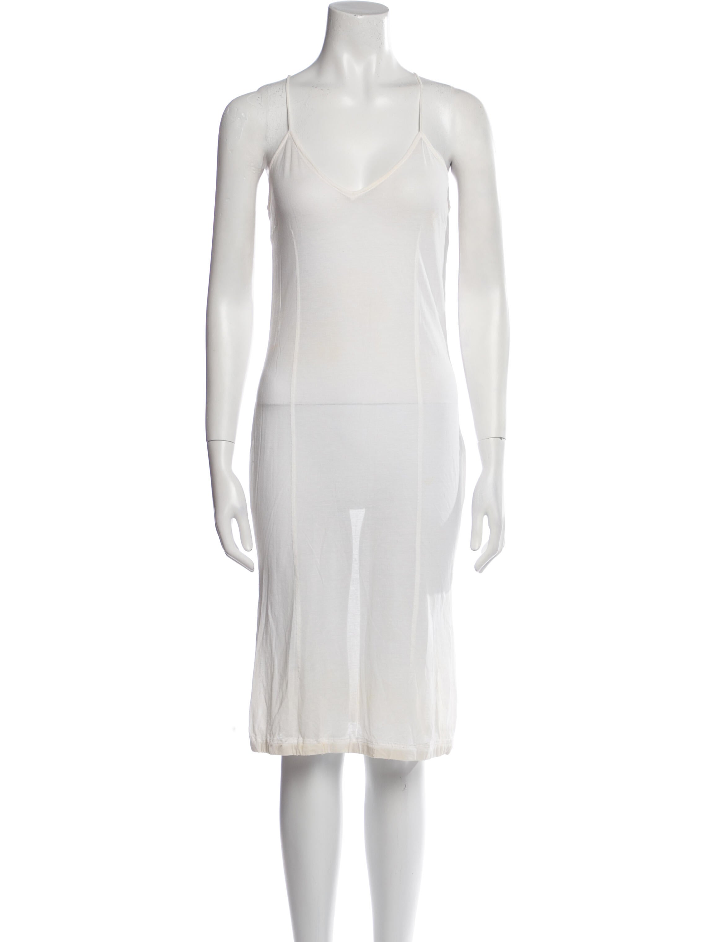 Dries Van Noten V-Neck Midi Length Dress