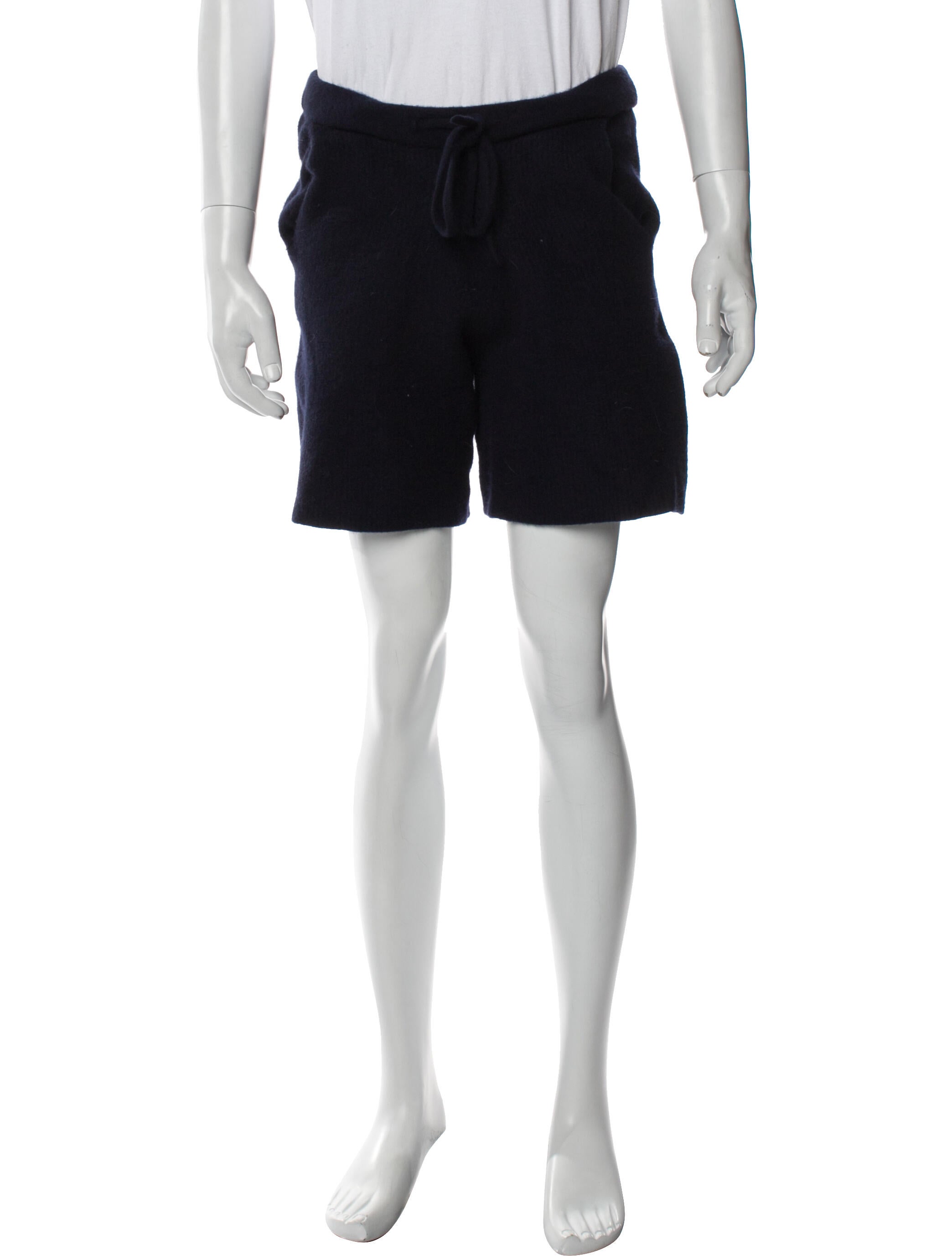 Dries Van Noten Merino Wool Jogger Shorts
