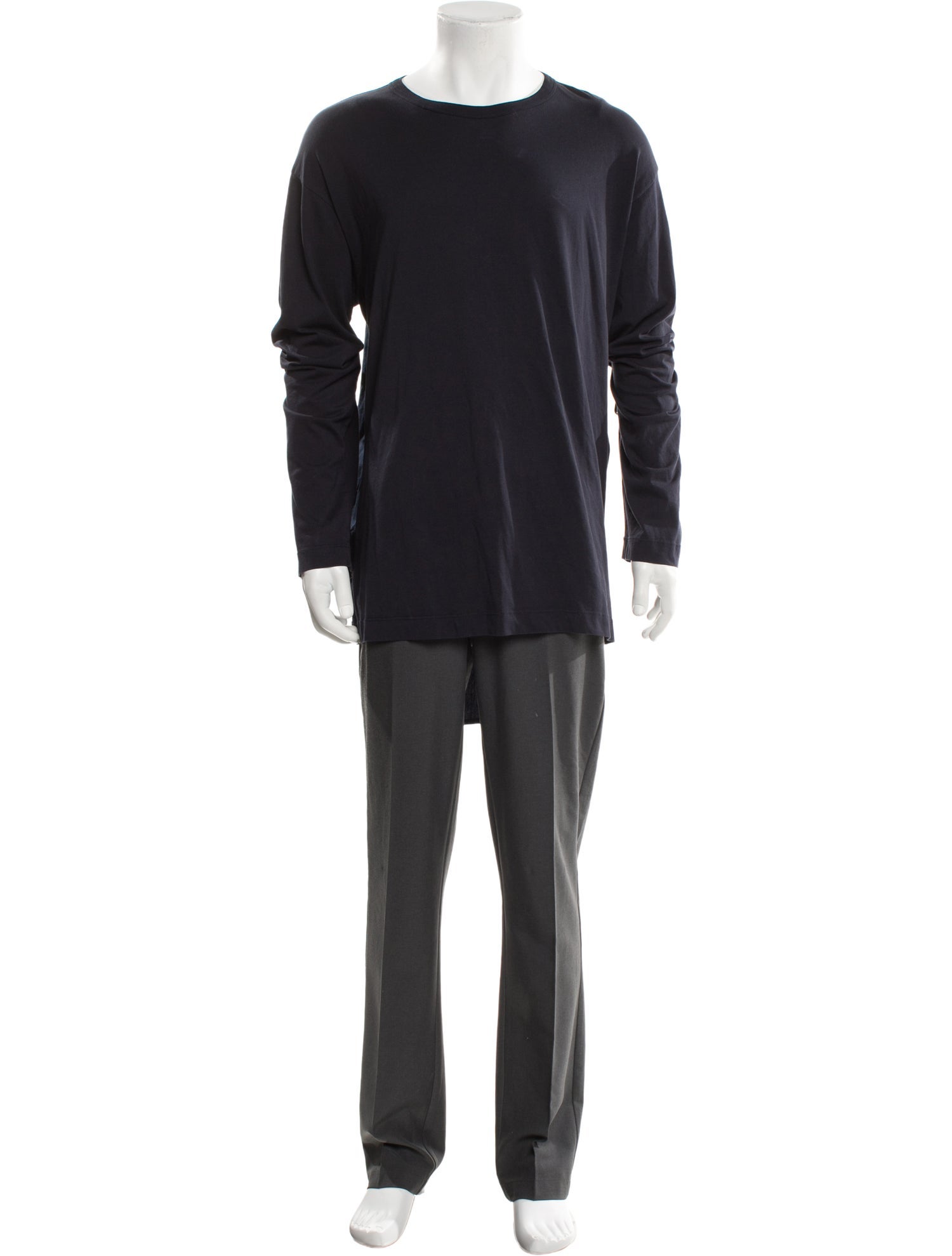 Dries Van Noten Crew Neck Long Sleeve Henley