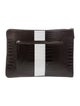 Dries Van Noten Embossed Leather Portfolio