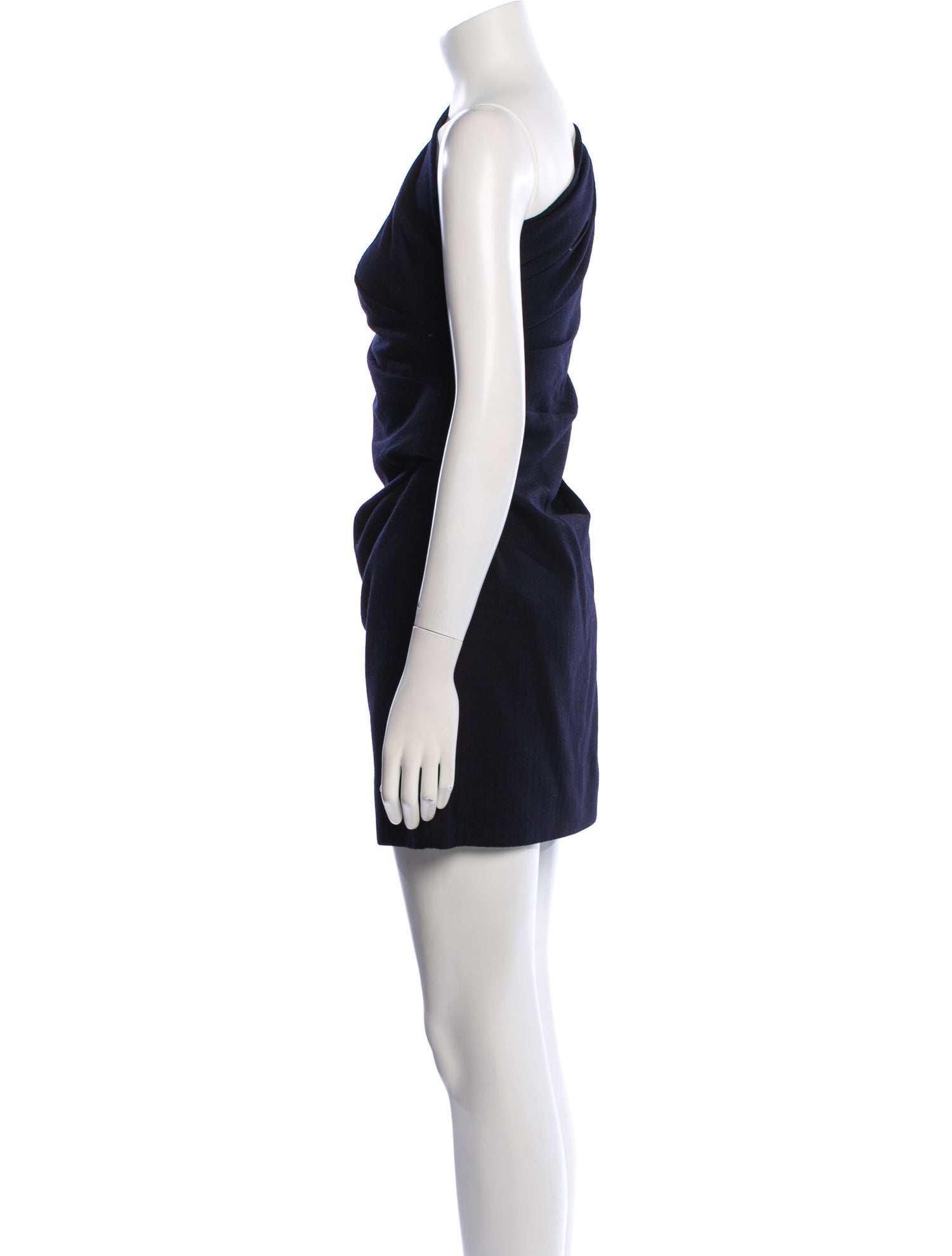 Dries Van Noten One-Shoulder Mini Dress