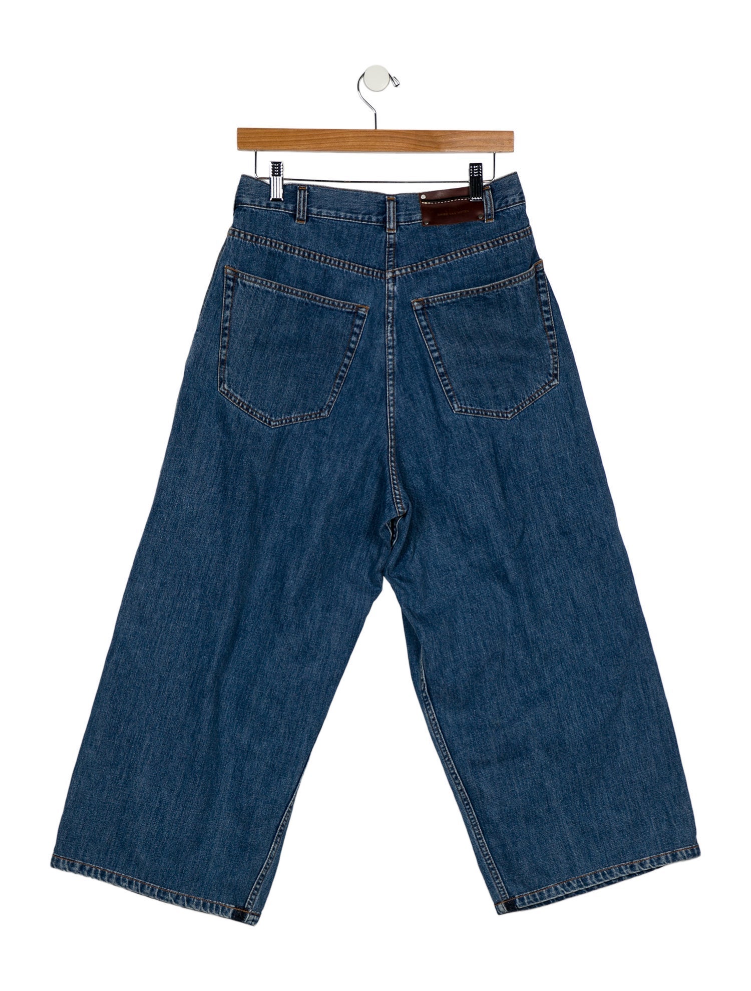 Dries Van Noten High-Rise Wide Leg Jeans