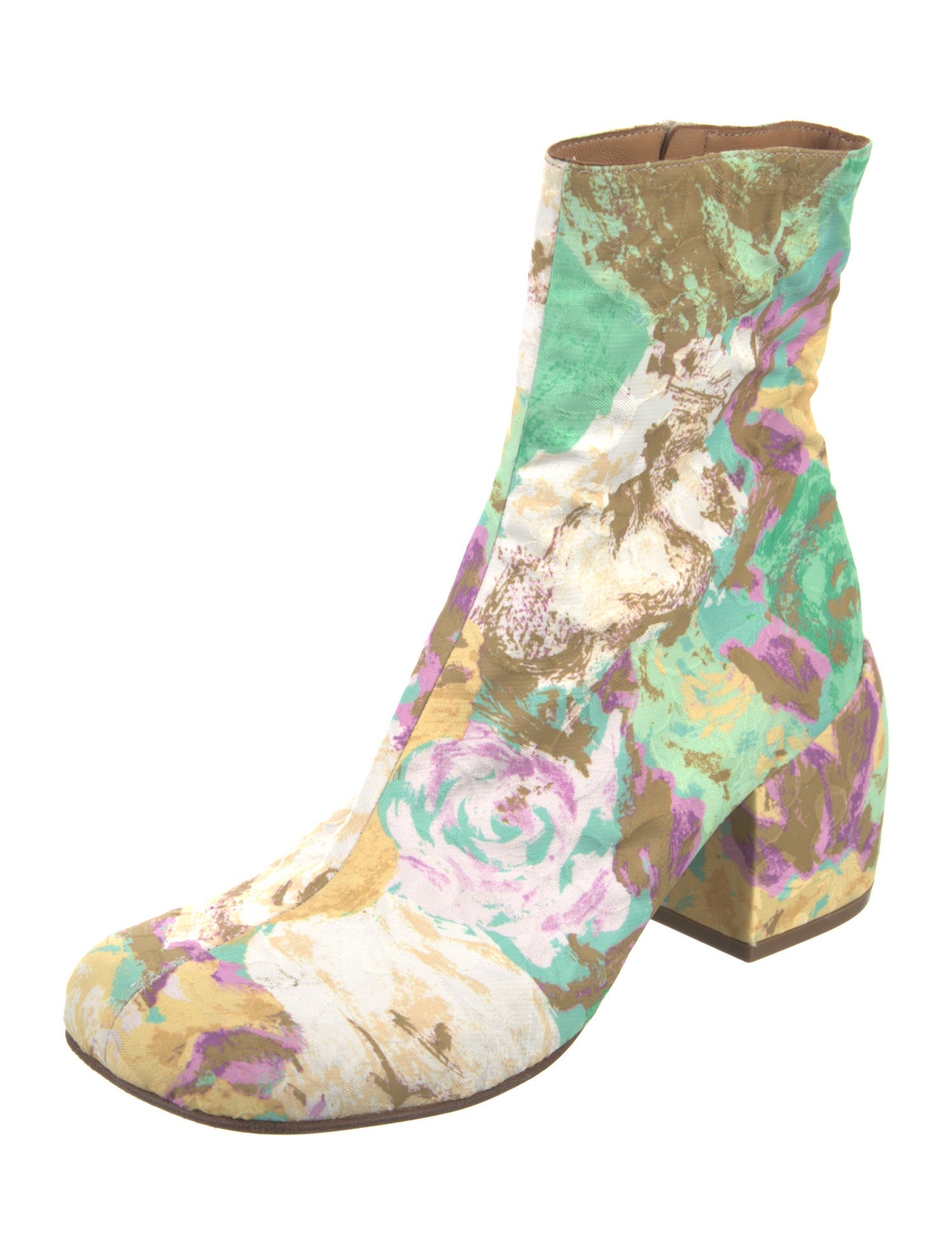 Dries Van Noten Printed Boots