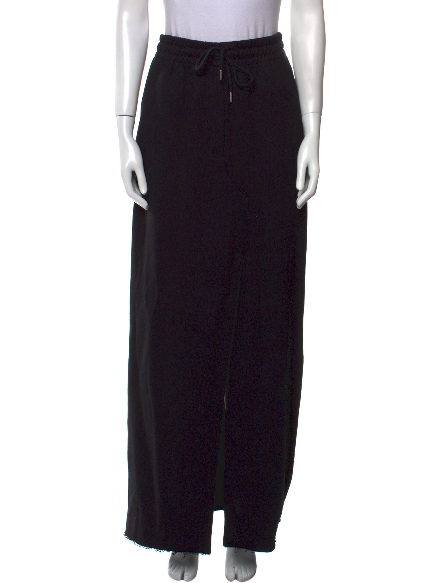 Dries Van Noten Raw-Edge Trim Midi Length Skirt