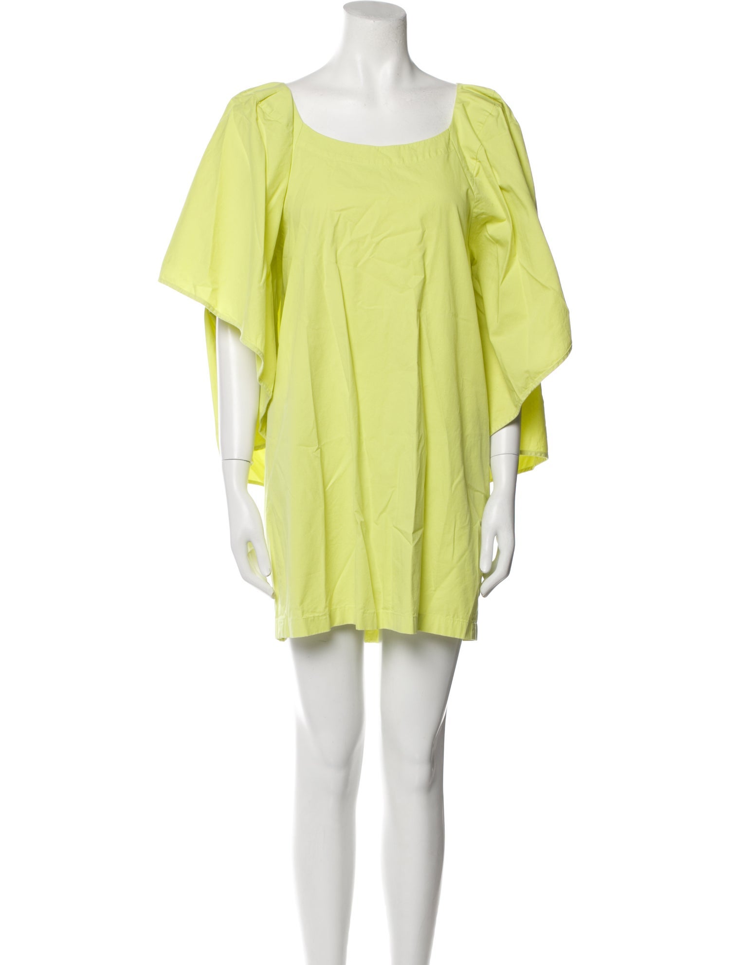 Dries Van Noten Scoop Neck Mini Dress