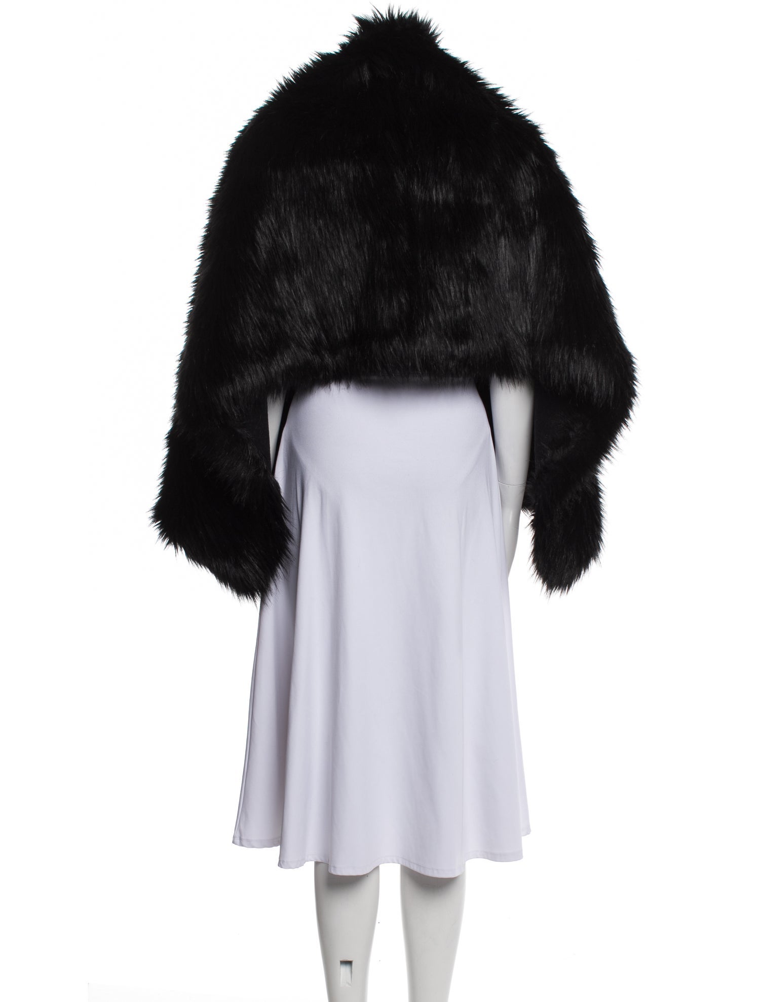 Dries Van Noten Fur Shawl