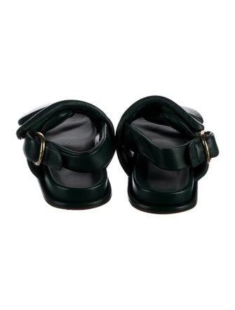 Dries Van Noten Leather Slides