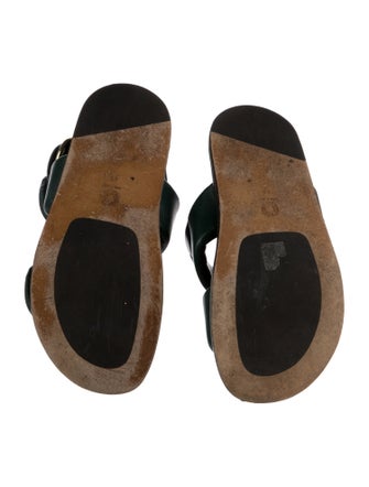 Dries Van Noten Leather Slides