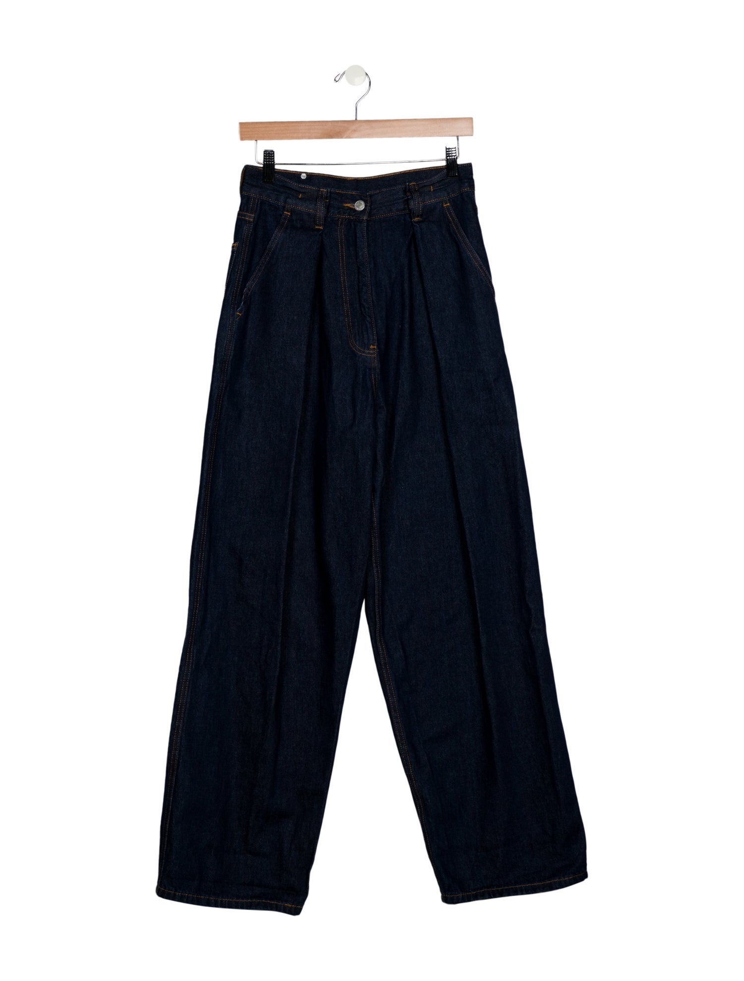 Dries Van Noten High-Rise Wide Leg Jeans