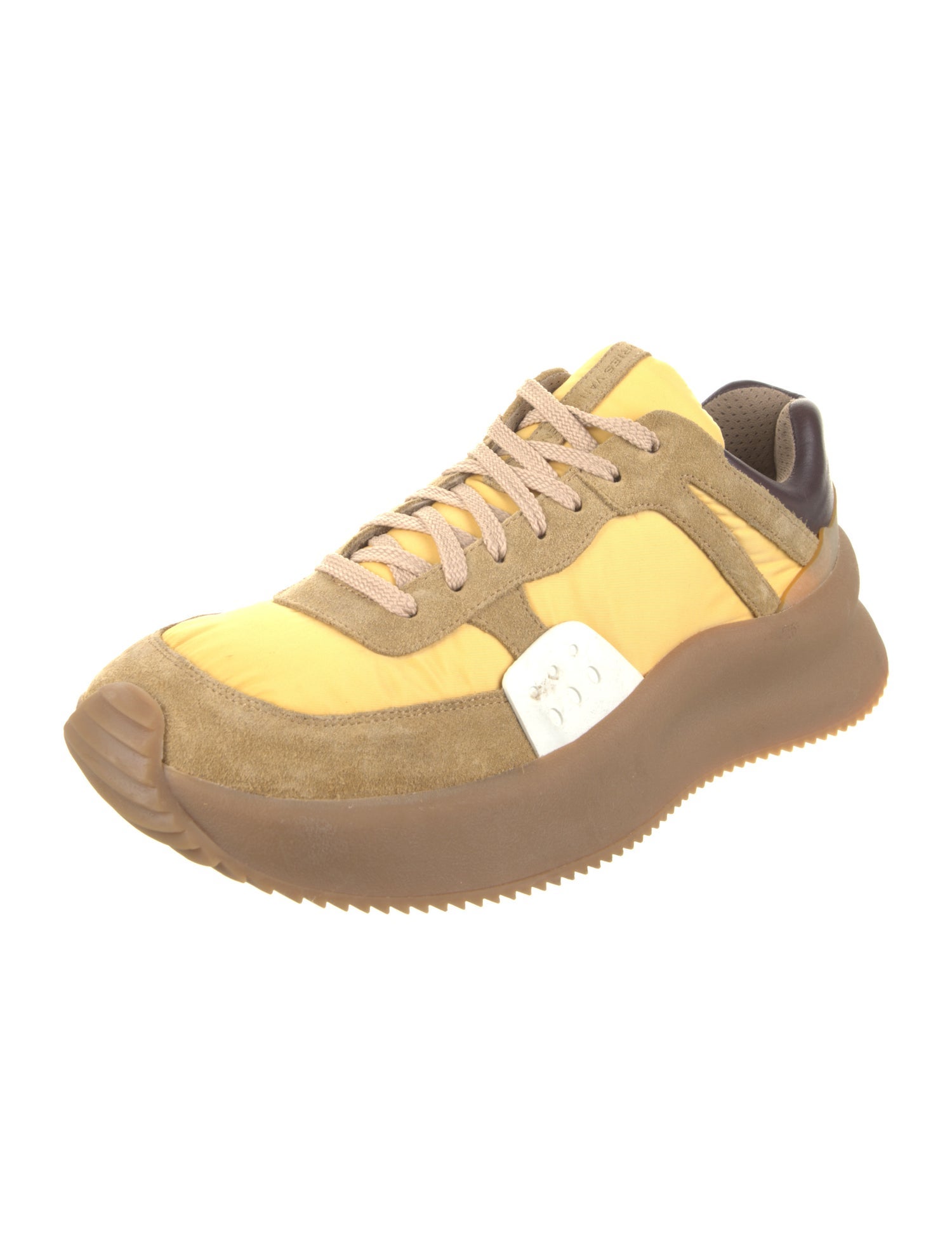 Dries Van Noten Colorblock Pattern Sneakers