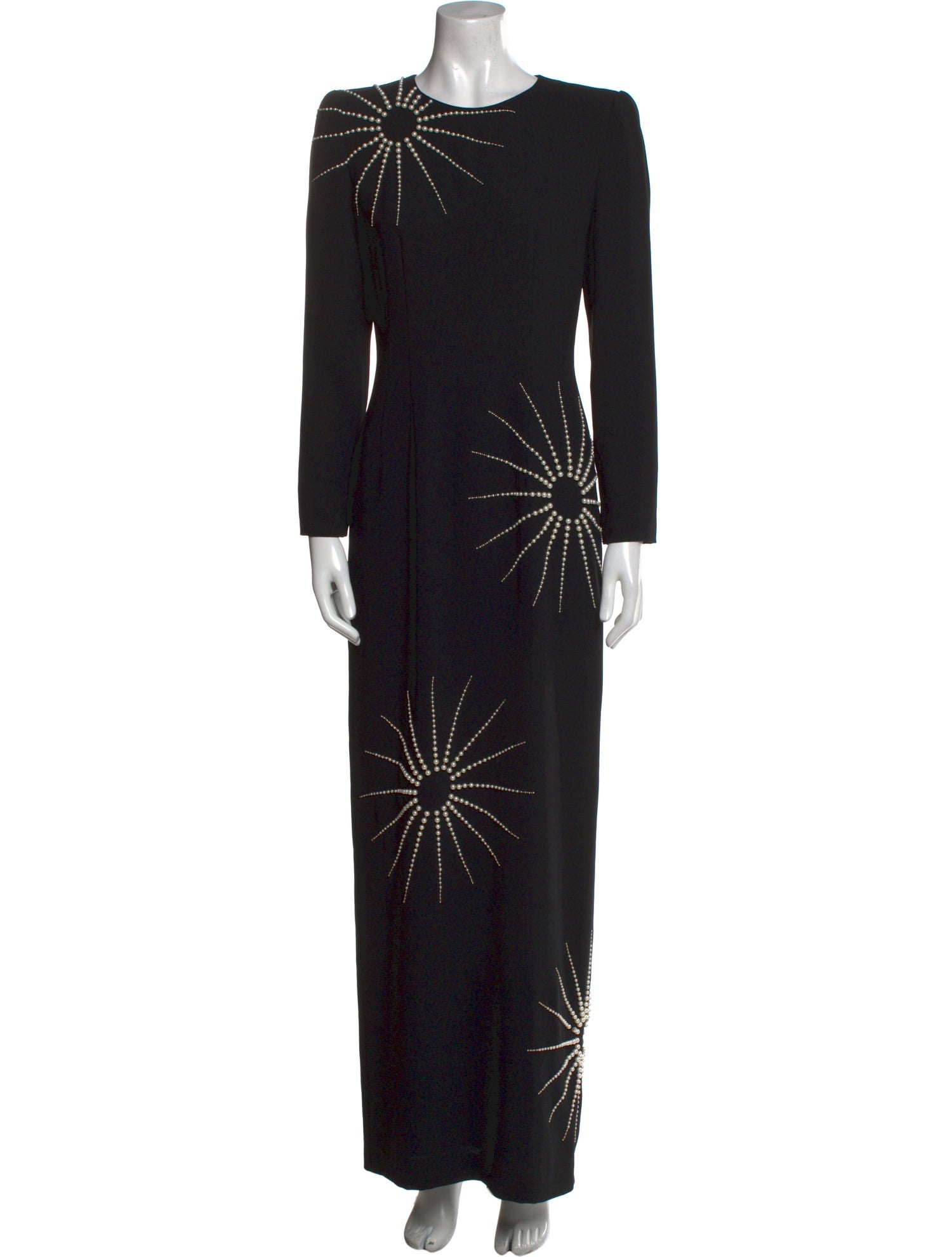Dries Van Noten Crew Neck Long Dress