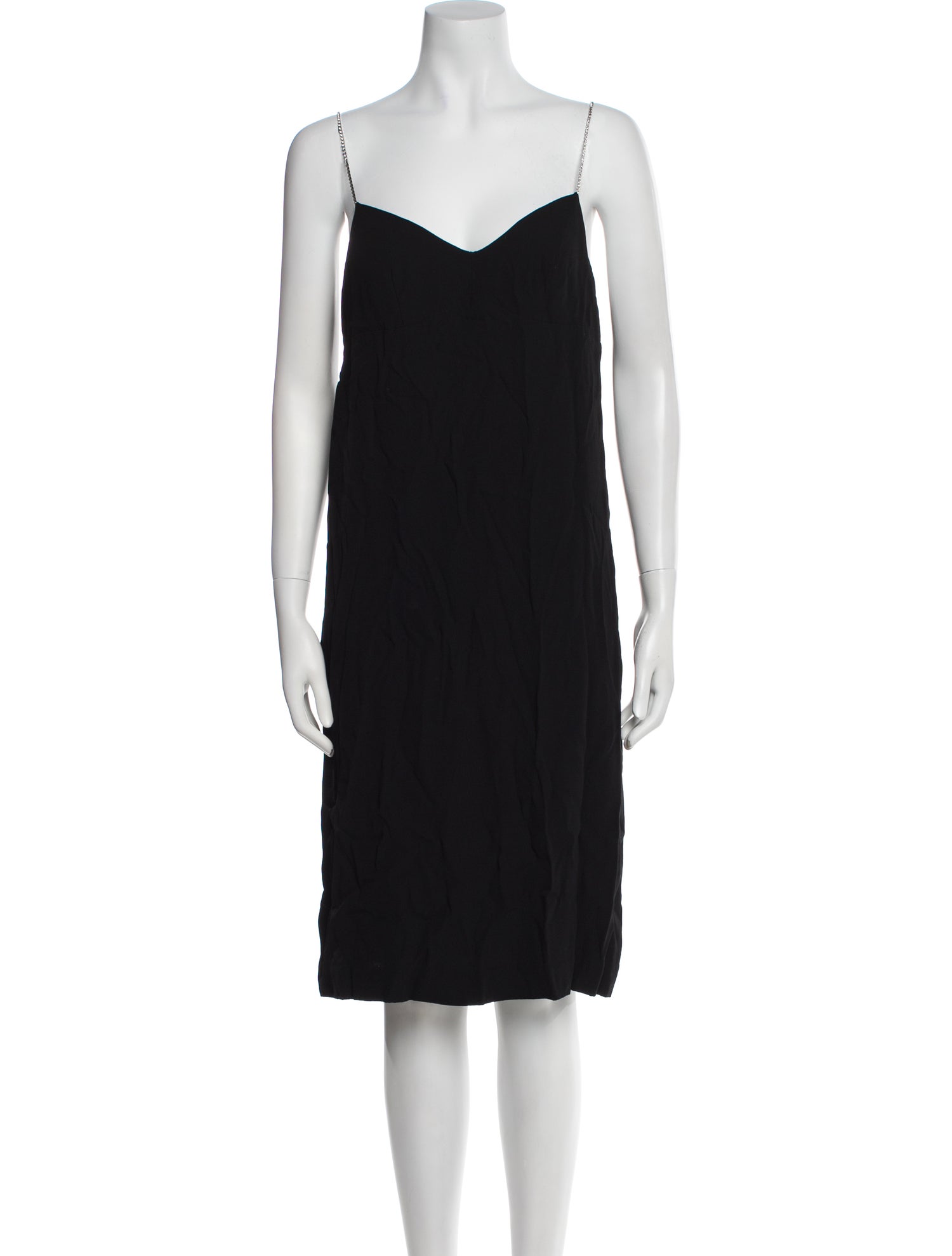 Dries Van Noten V-Neck Knee-Length Dress