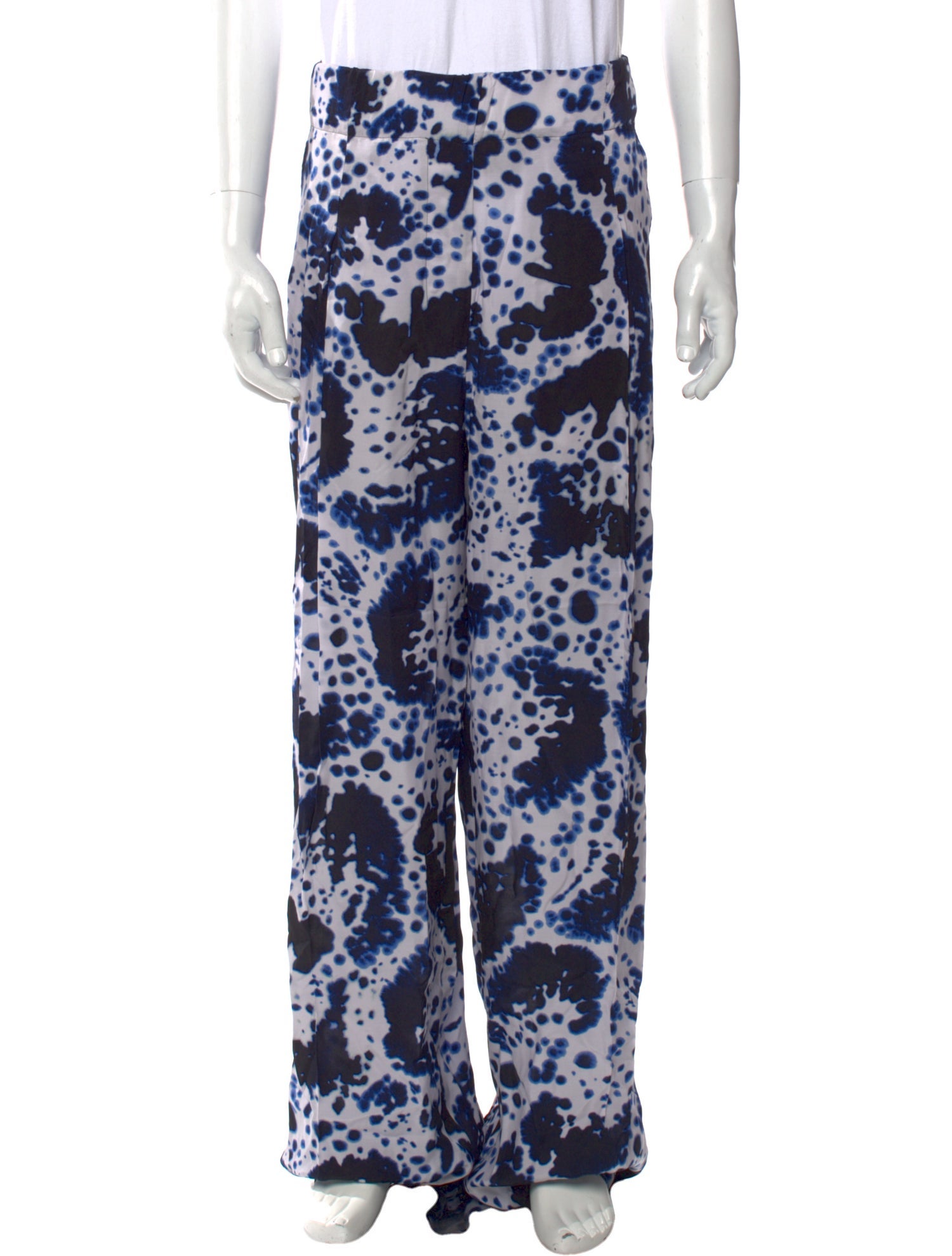 Dries Van Noten Tie-Dye Print Pants w/ Tags