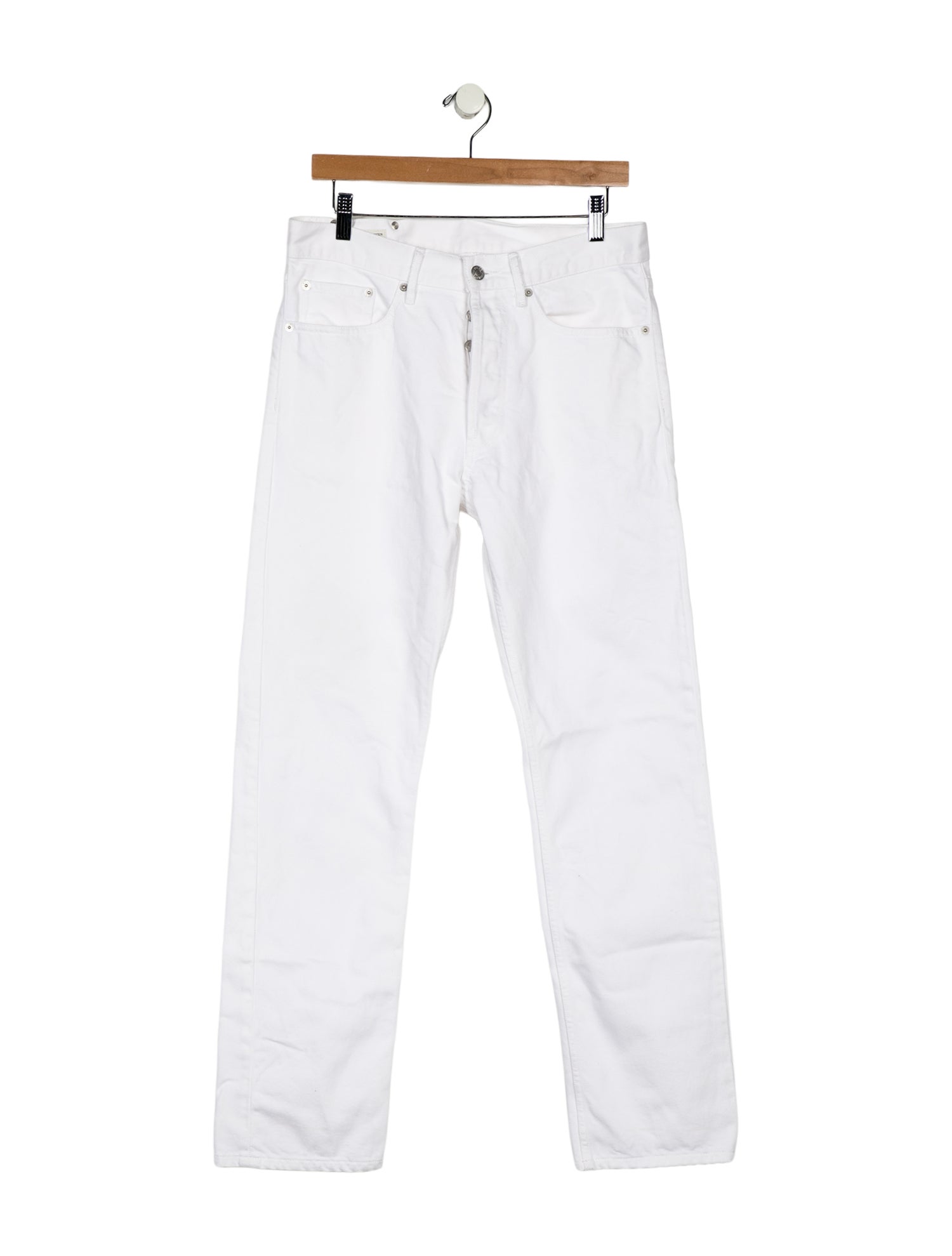 Dries Van Noten High-Rise Straight Leg Jeans