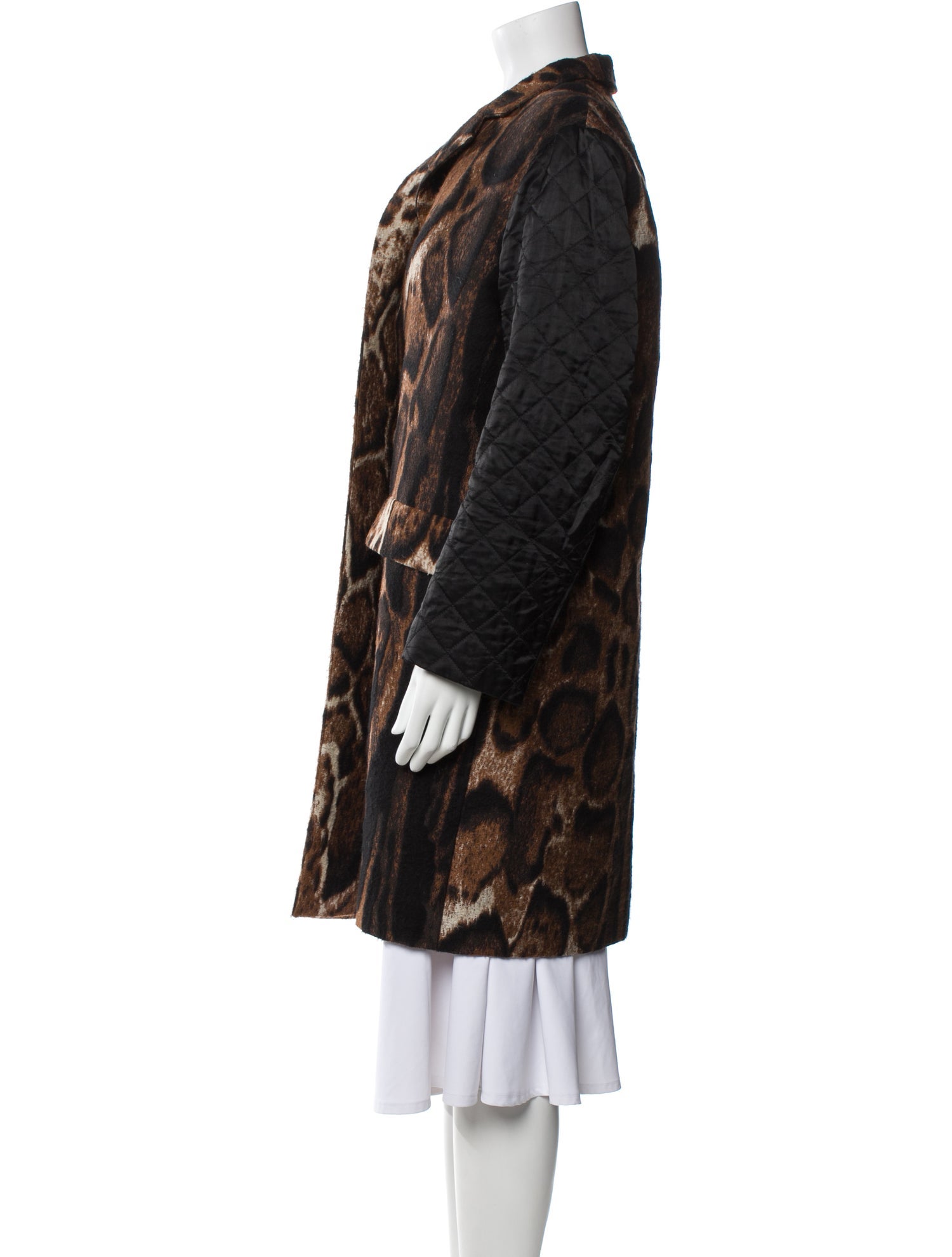 Dries Van Noten Animal Print Jacket