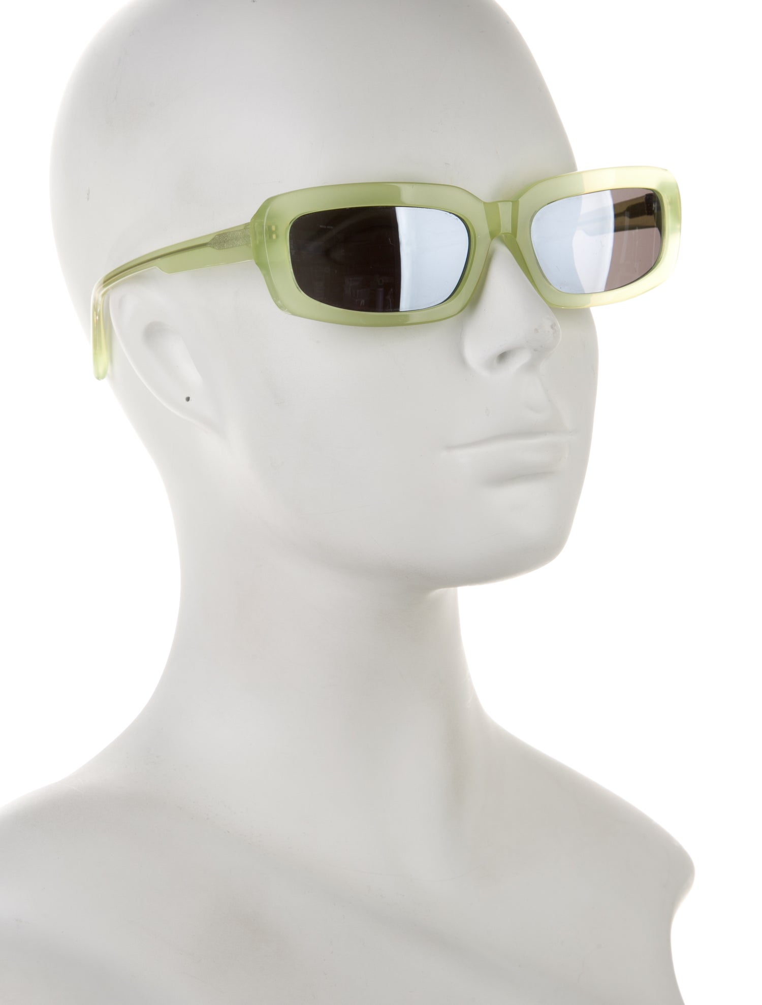 Dries Van Noten Square Tinted Sunglasses