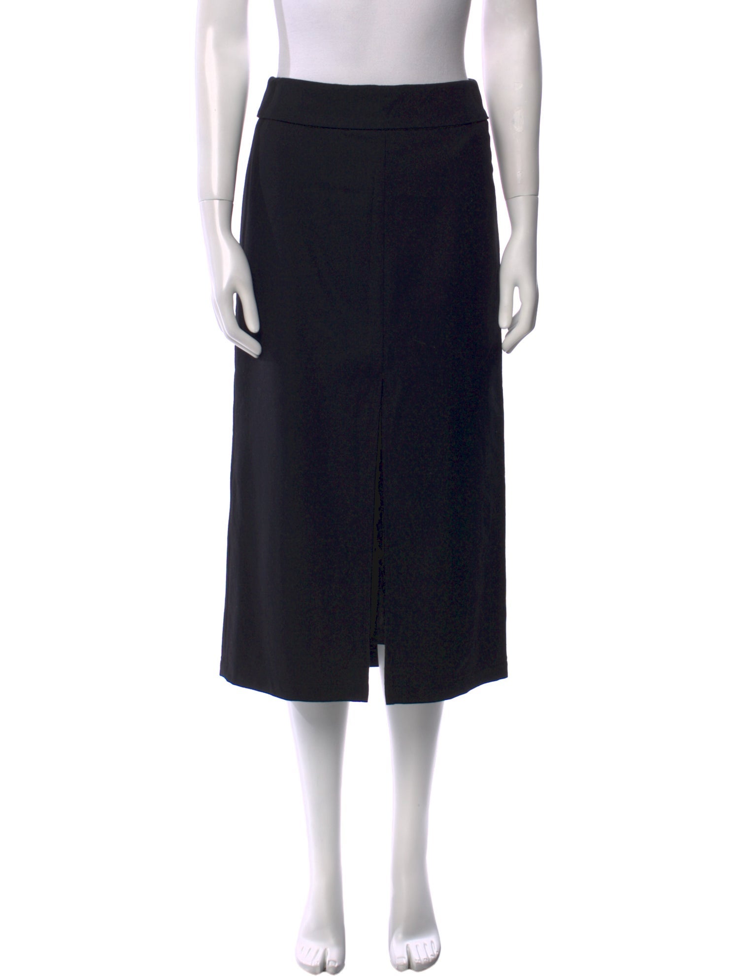 Dries Van Noten Wool Knee-Length Skirt