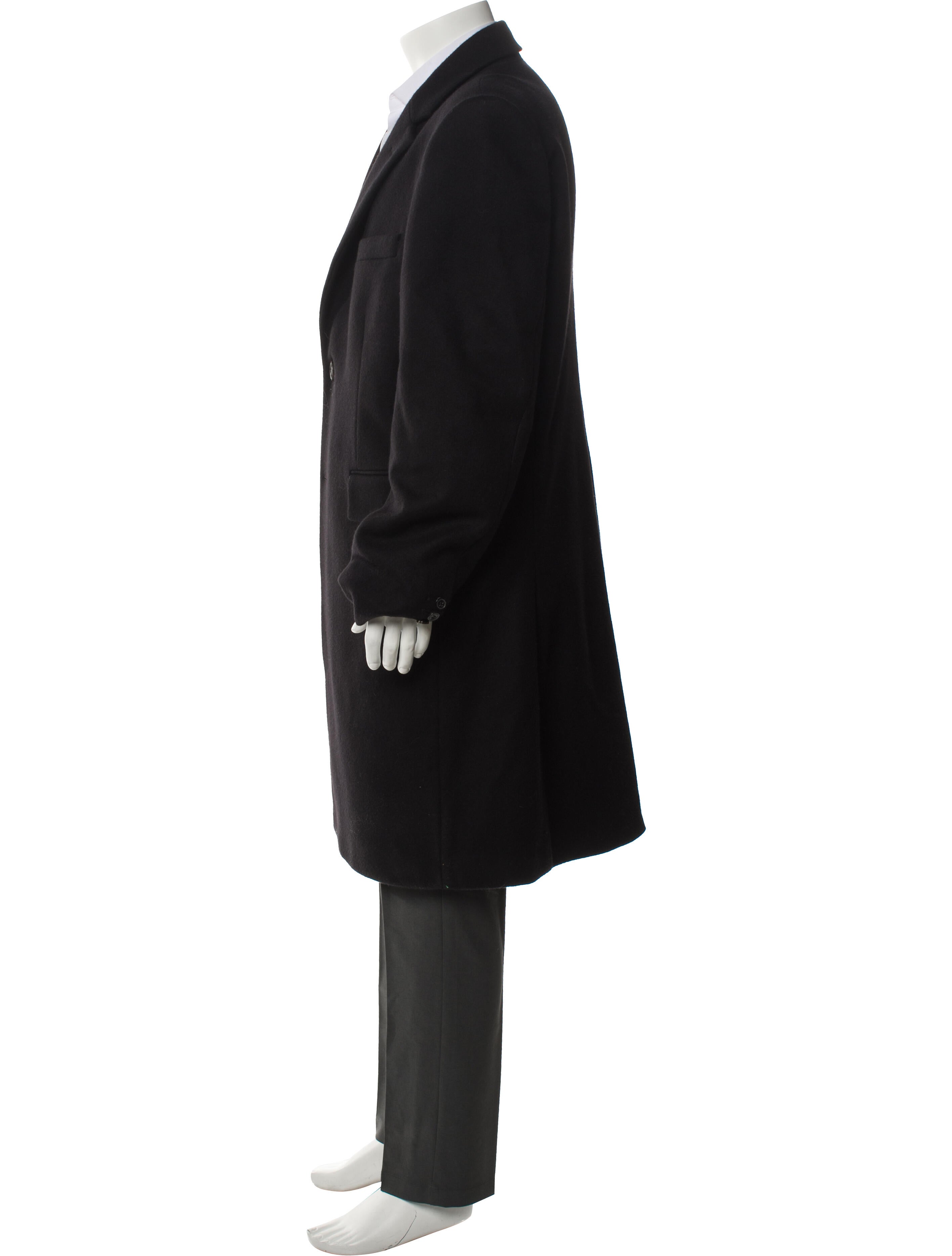 Dries Van Noten Wool Overcoat