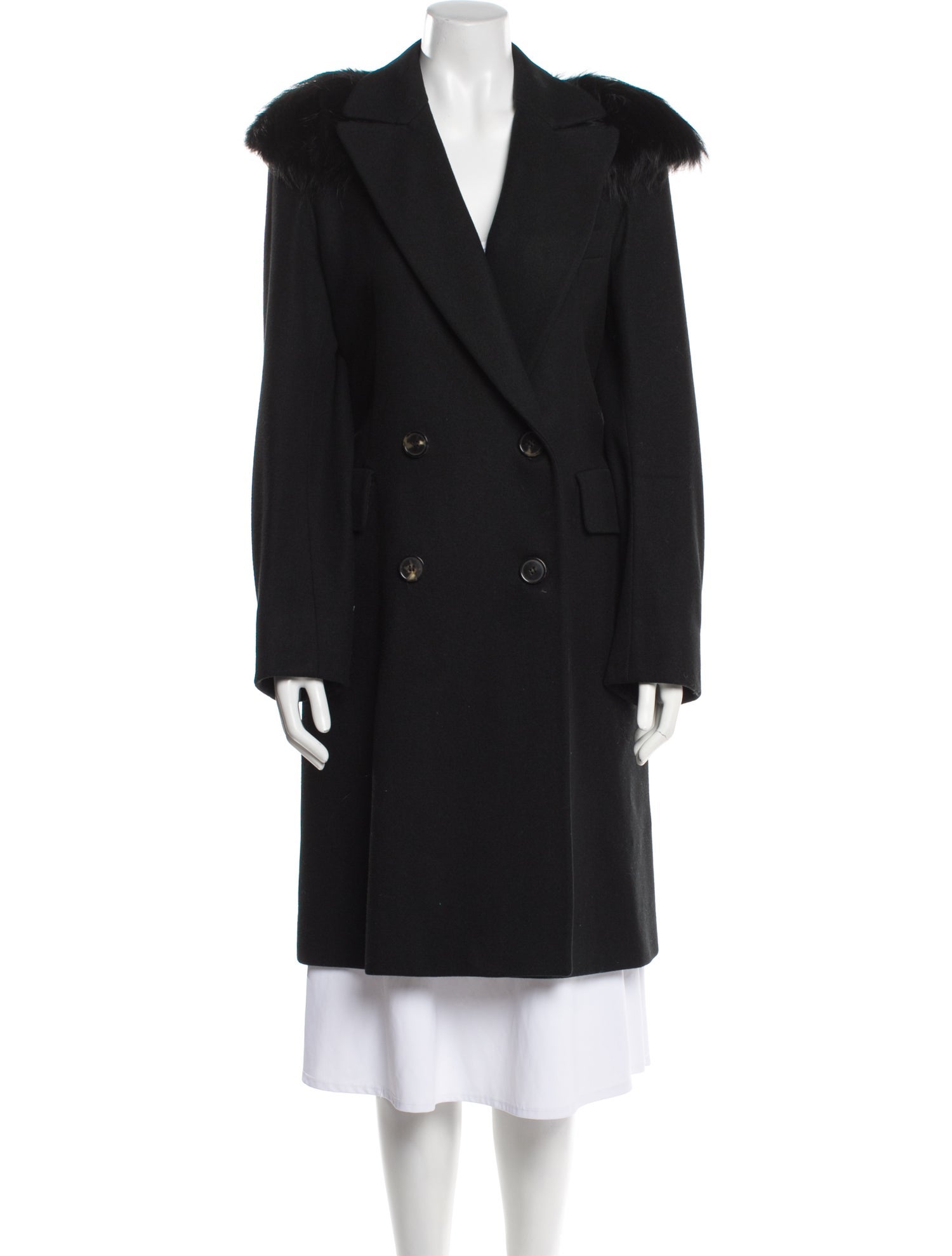 Dries Van Noten Fox Fur Coat