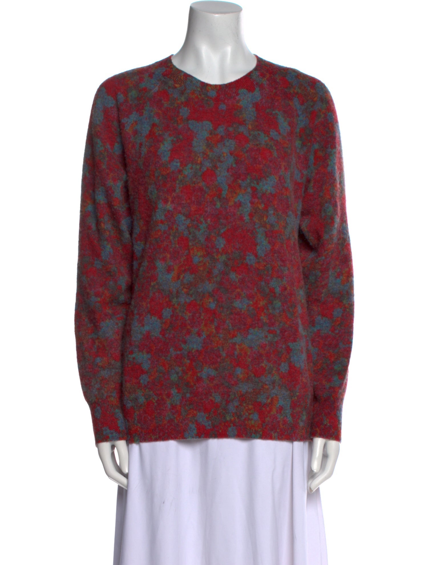 Dries Van Noten Alpaca Printed Sweater