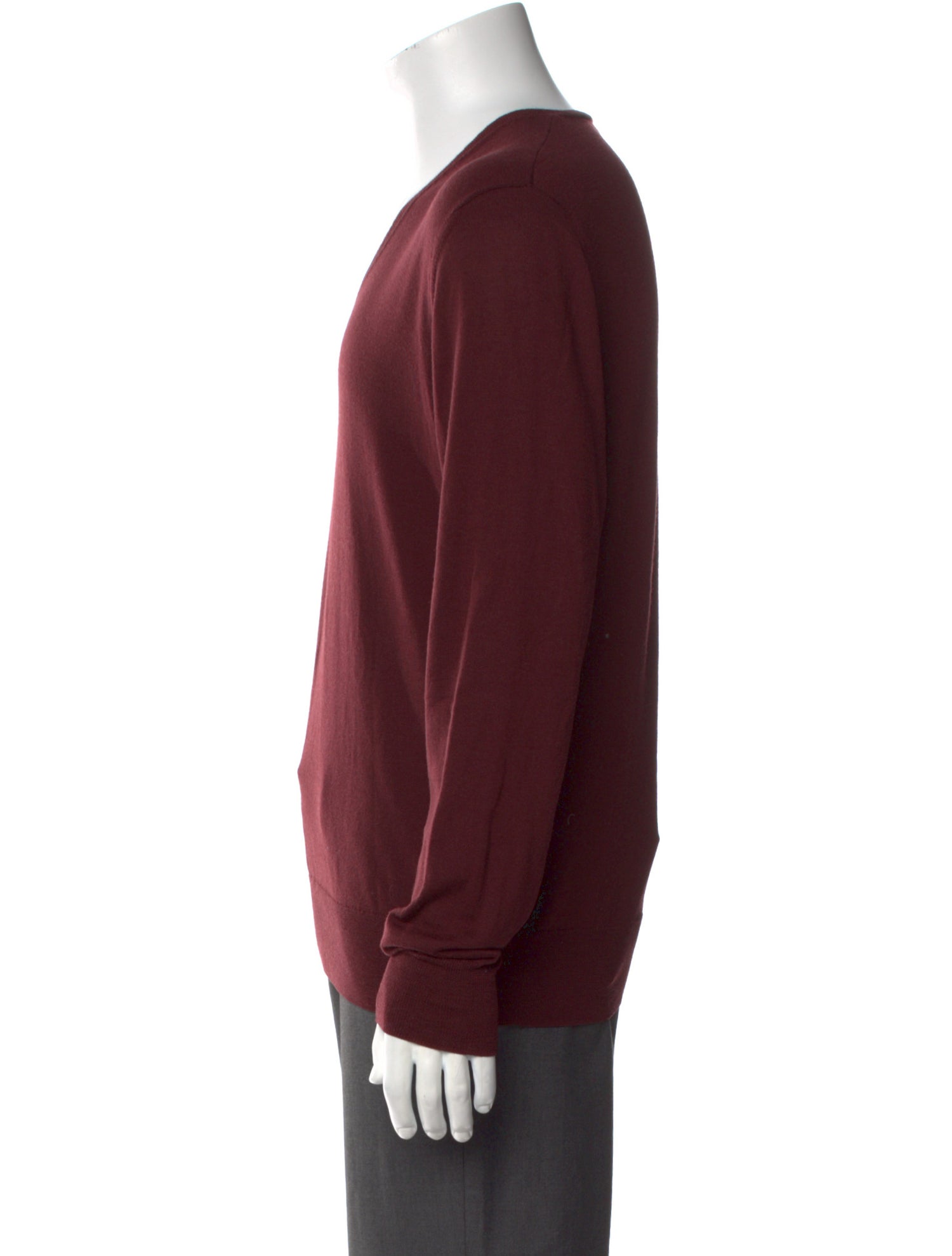 Dries Van Noten Wool V-Neck Pullover