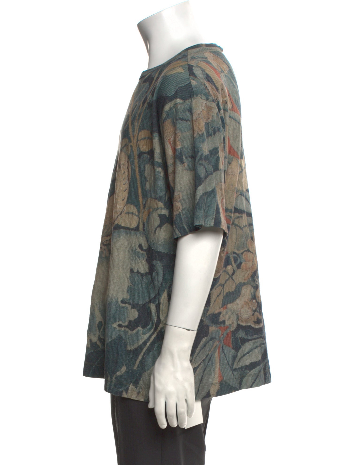 Dries Van Noten Printed Crew Neck T-Shirt