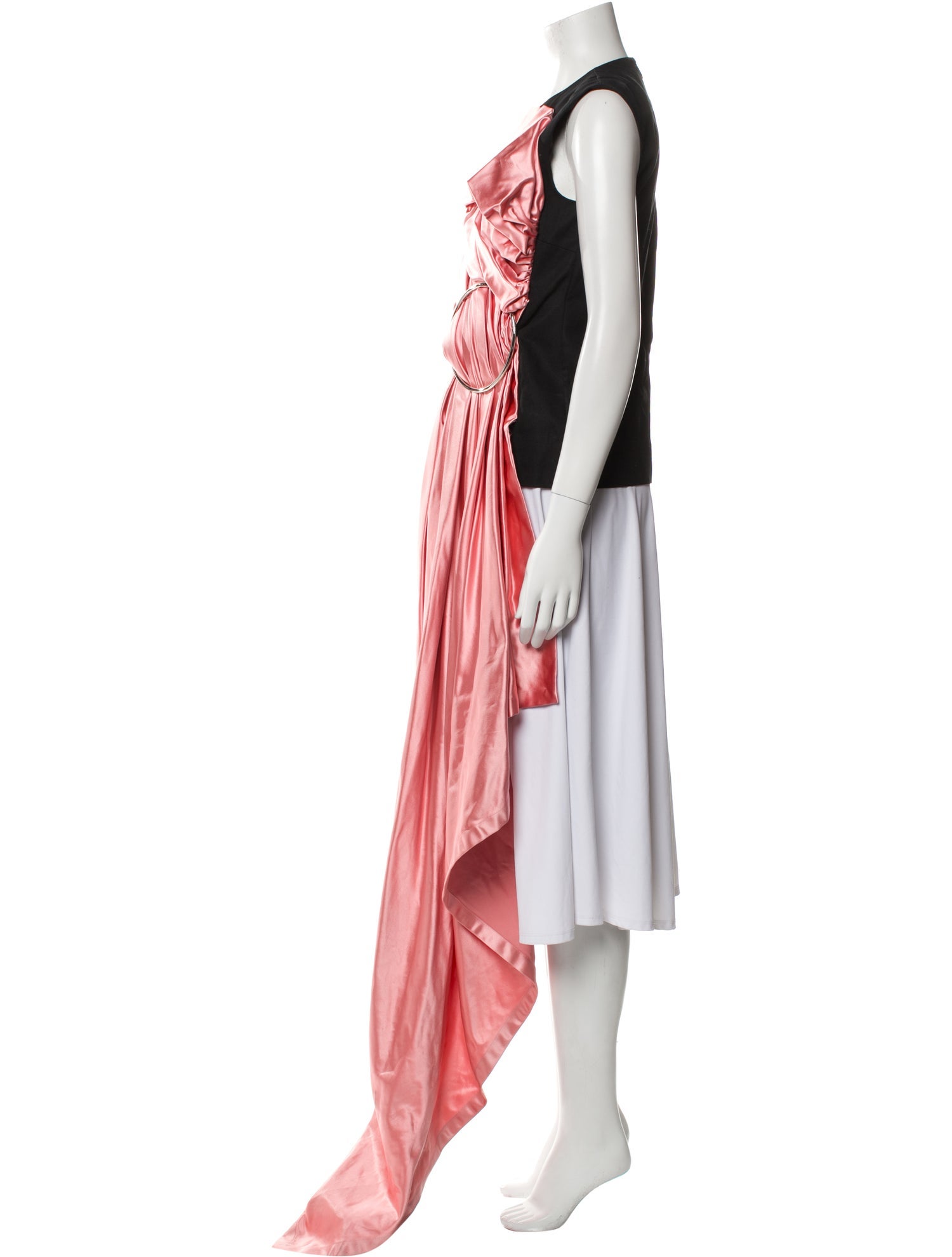 Dries Van Noten 2021 One-Shoulder Tunic