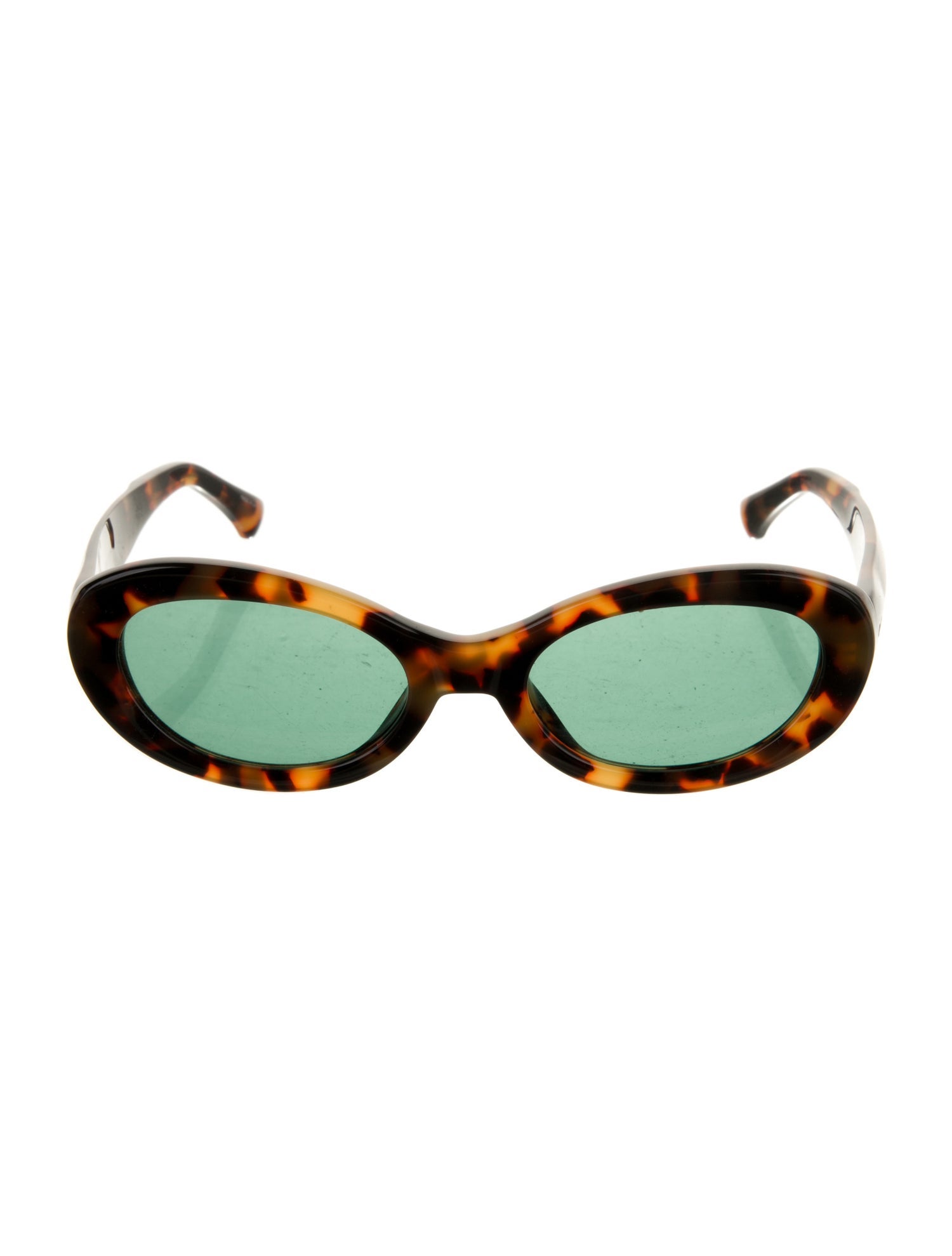 Dries Van Noten Round Tinted Sunglasses
