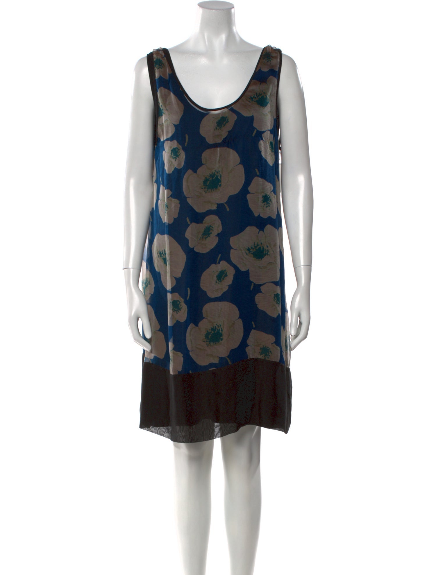 Dries Van Noten Printed Knee-Length Dress