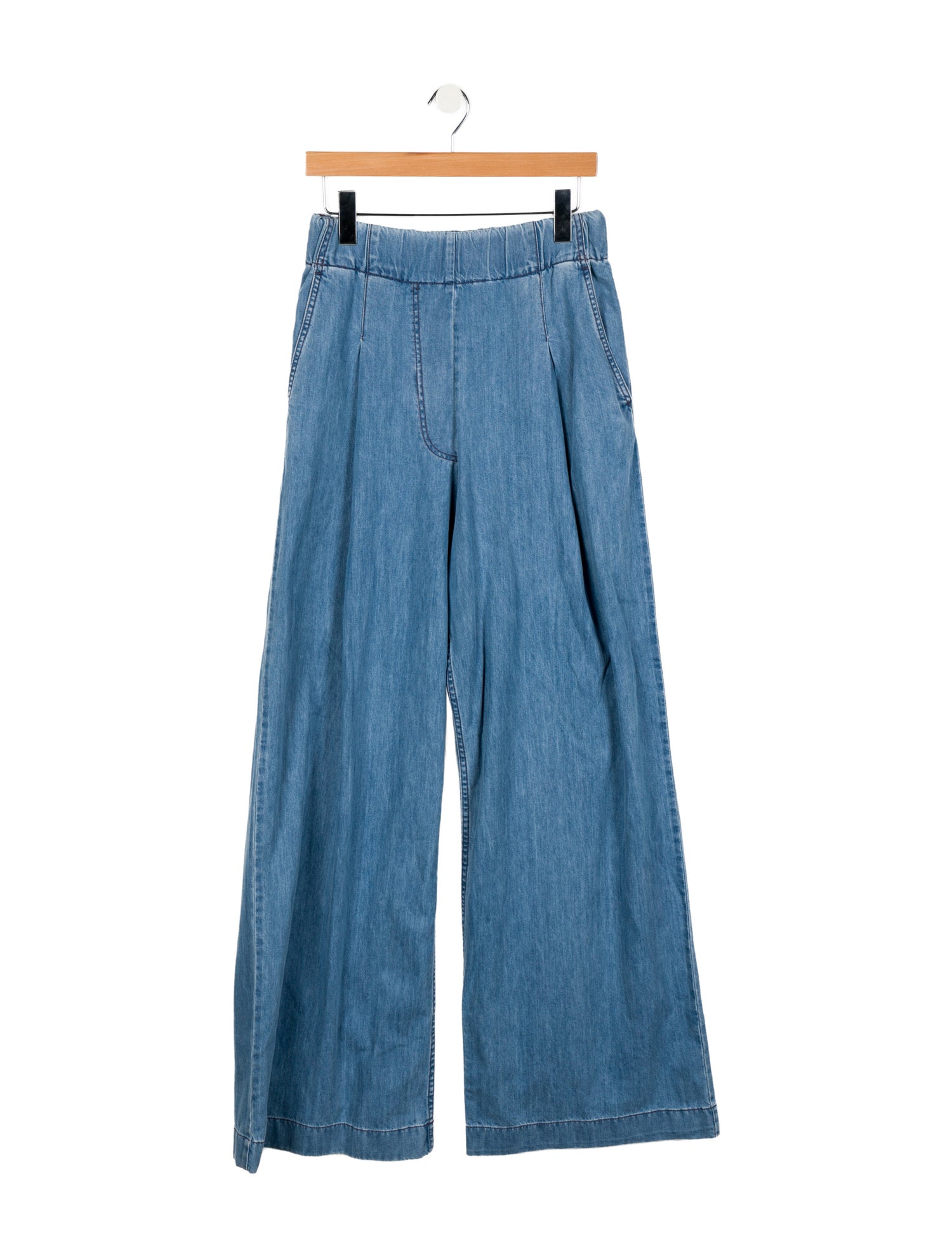 Dries Van Noten Mid-Rise Wide Leg Jeans
