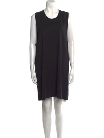 Dries Van Noten Crew Neck Mini Dress
