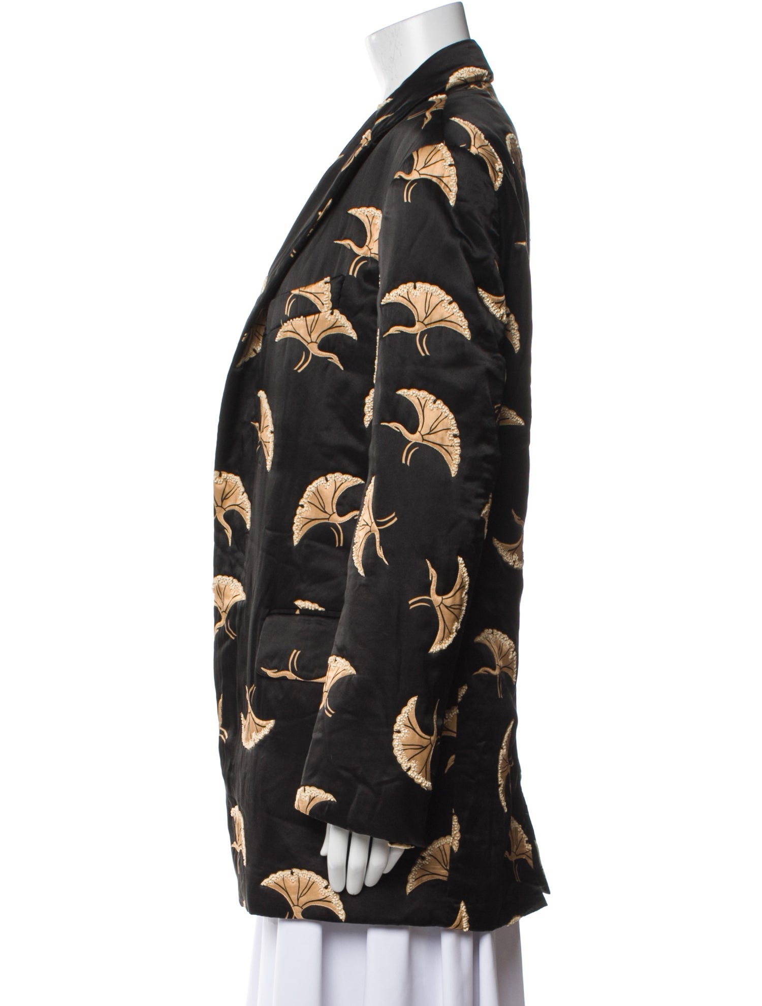 Dries Van Noten Printed Coat