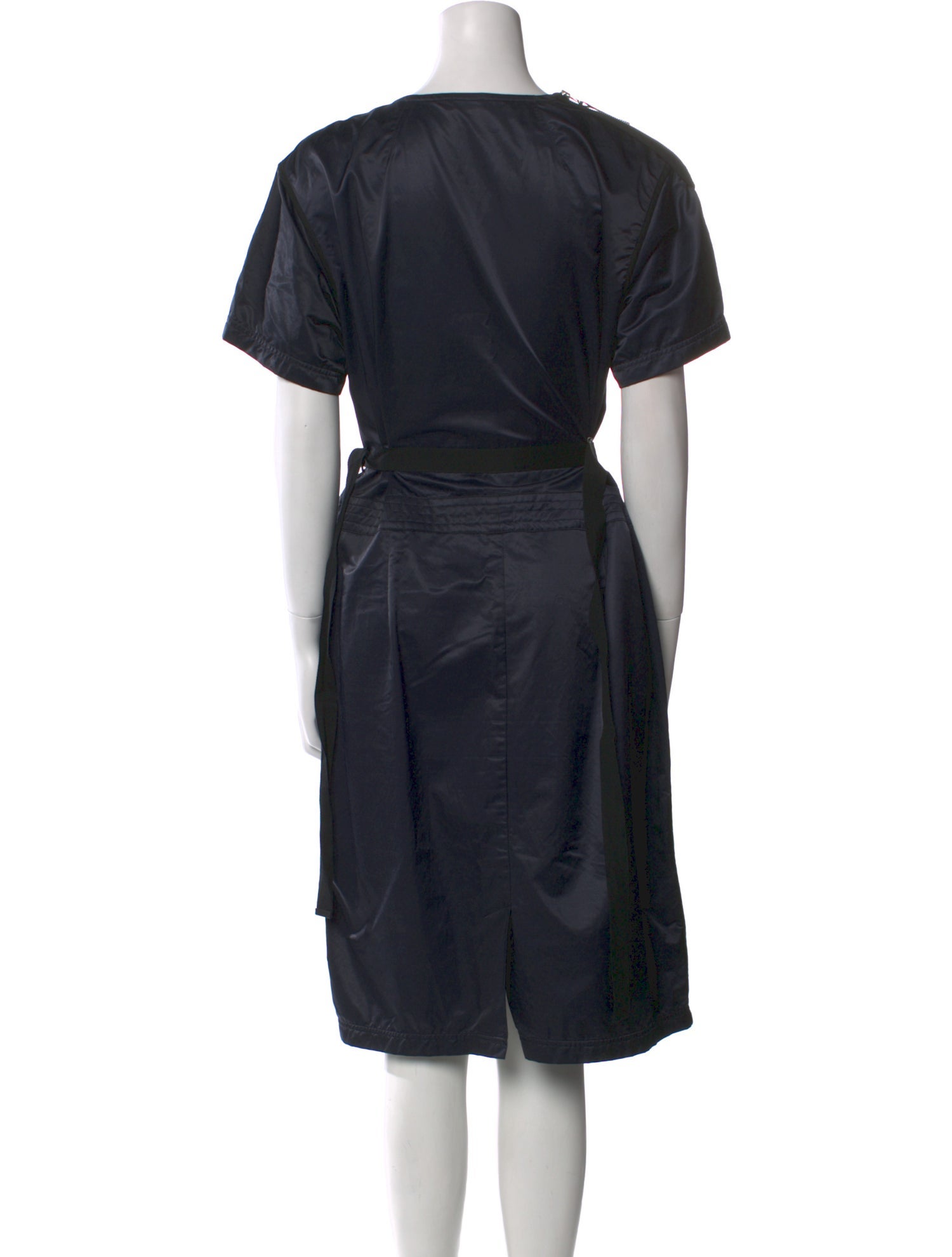 Dries Van Noten Crew Neck Midi Length Dress