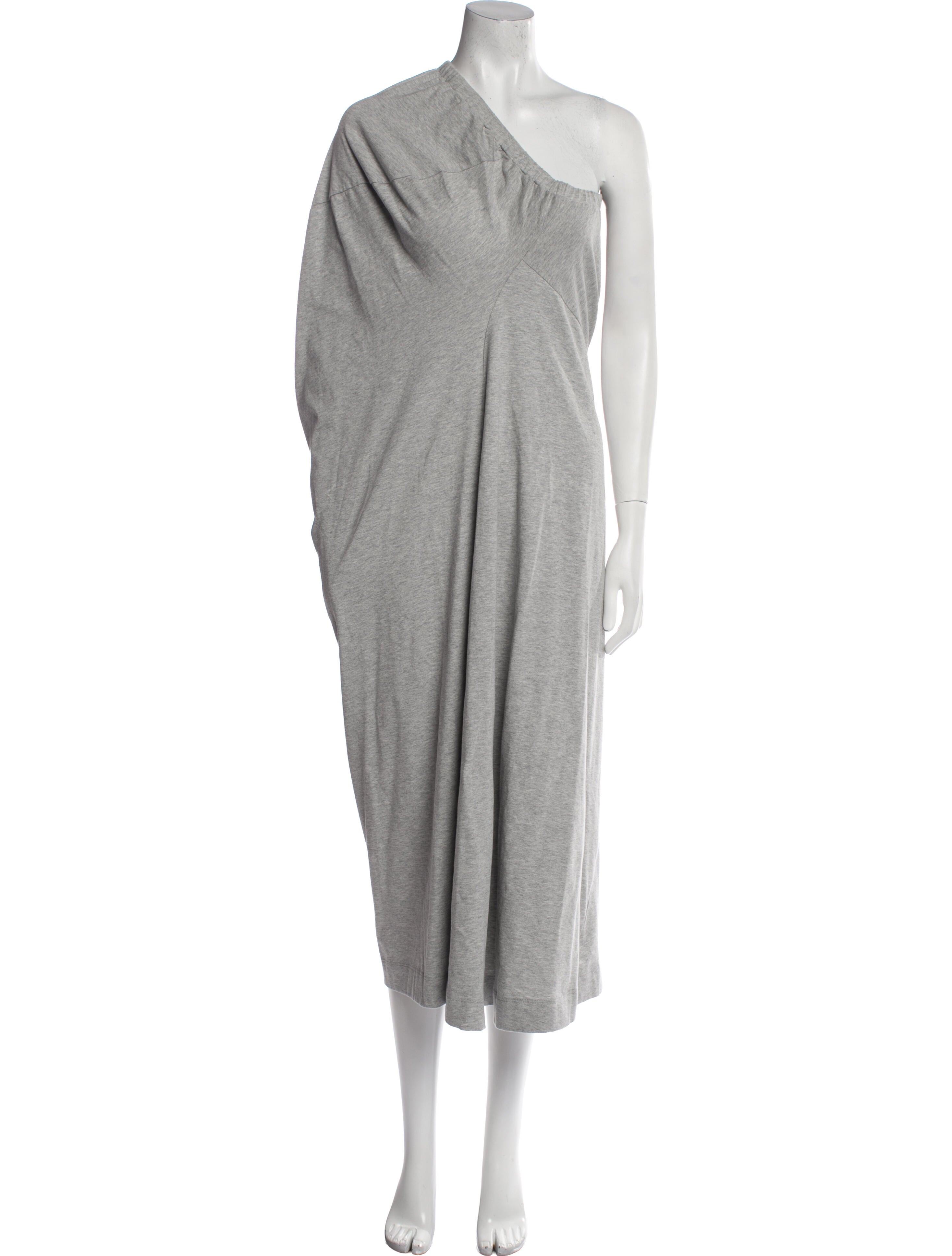 Dries Van Noten One-Shoulder Long Dress