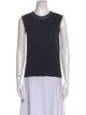 Dries Van Noten Crew Neck Sleeveless Top