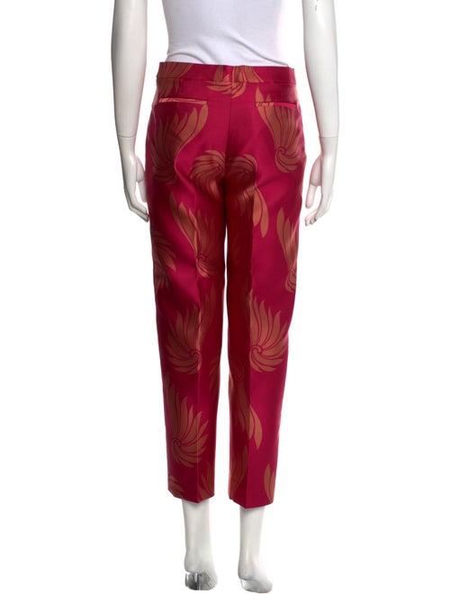 Dries Van Noten Printed Straight Leg Pants