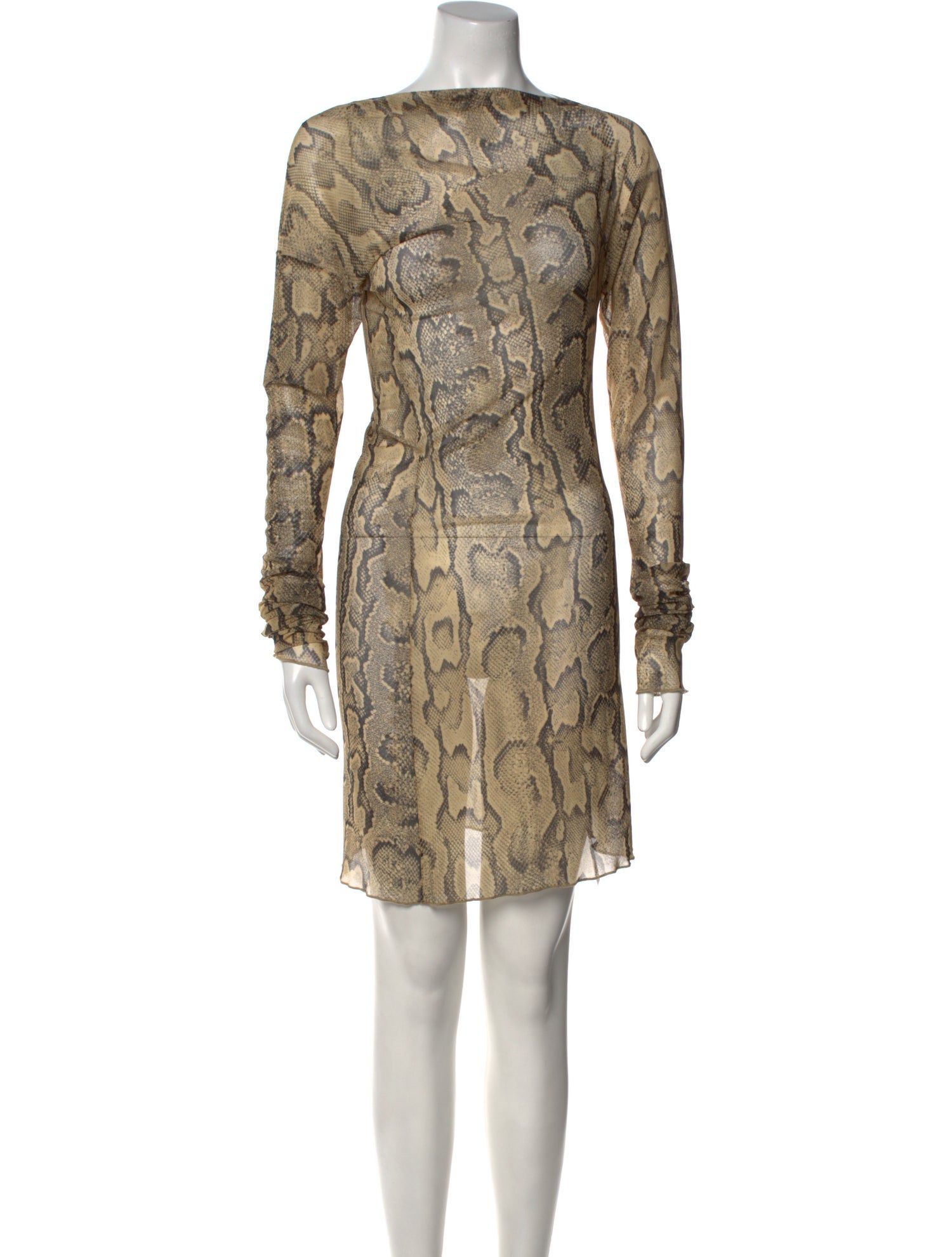 Dries Van Noten Nylon Mini Dress