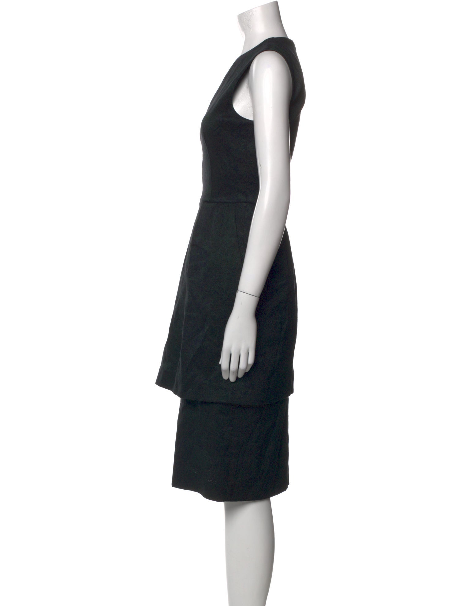 Dries Van Noten Printed Knee-Length Dress