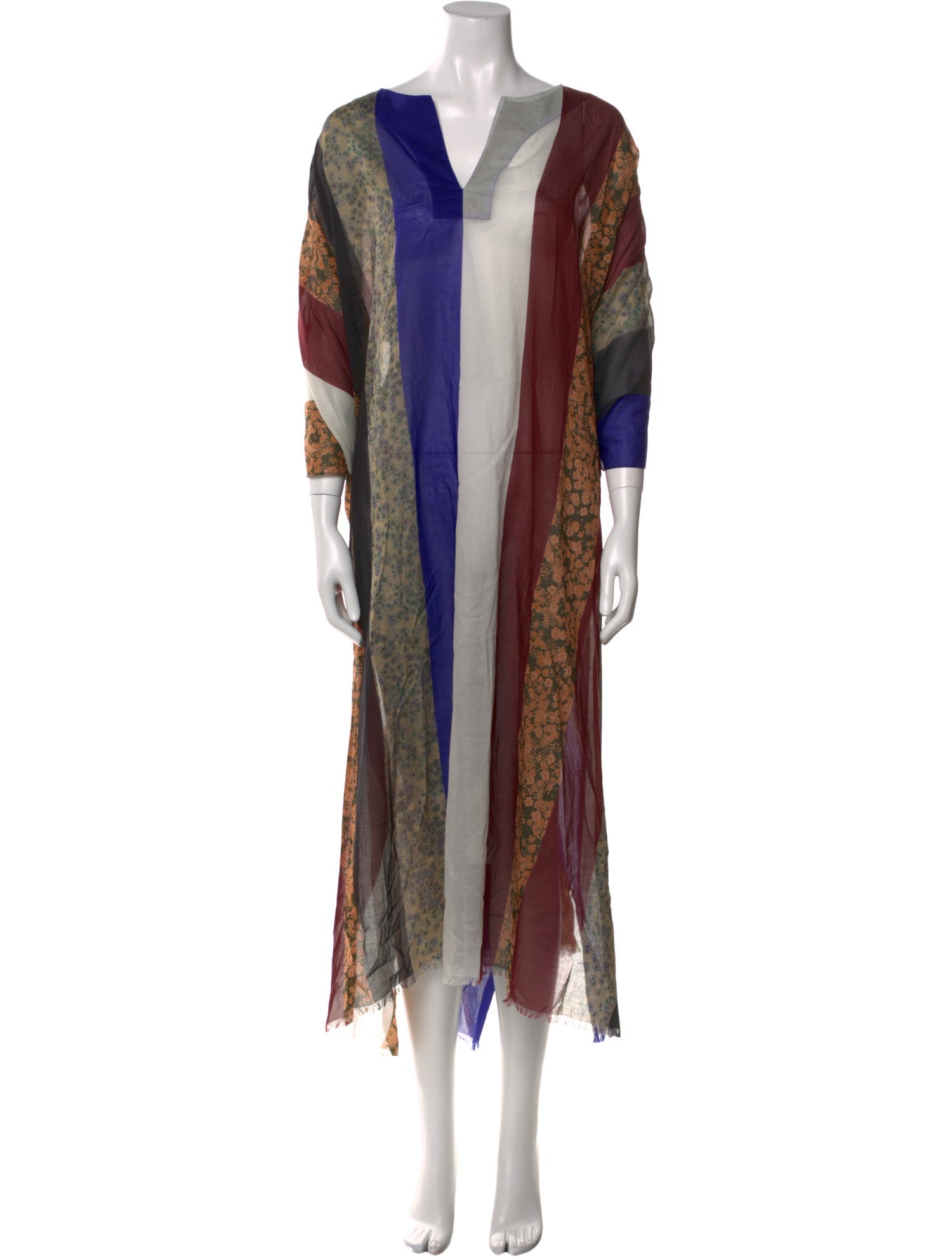 Dries Van Noten Printed Long Dress